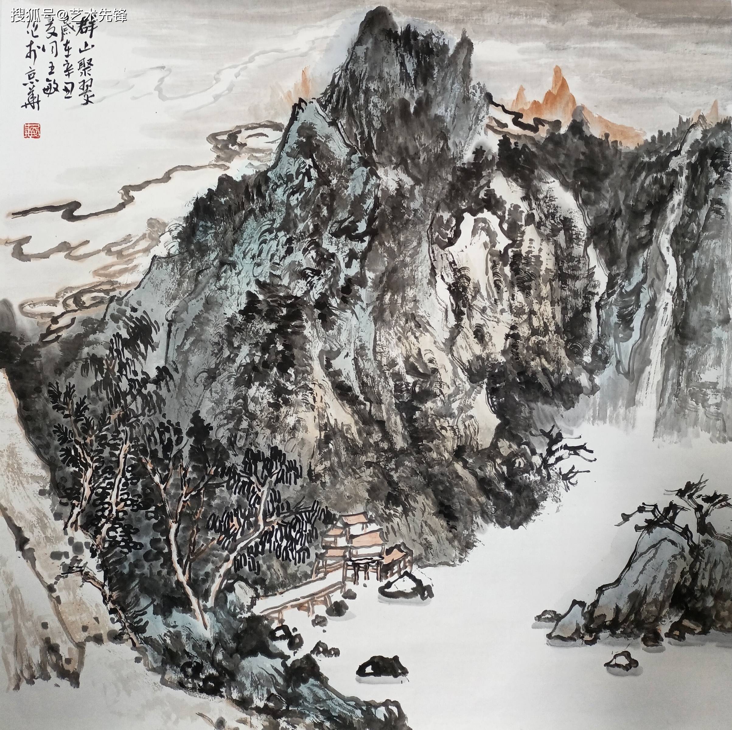 「艺术先锋」脱离尘嚣,走进山水间,享受空明与自然_作品_王敏_内心