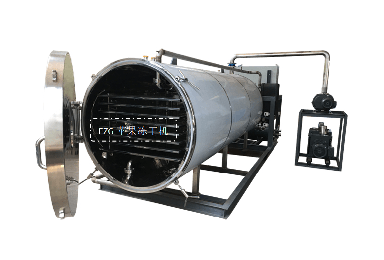 冻干苹果脆片制作工艺流程和食品冻干机设备