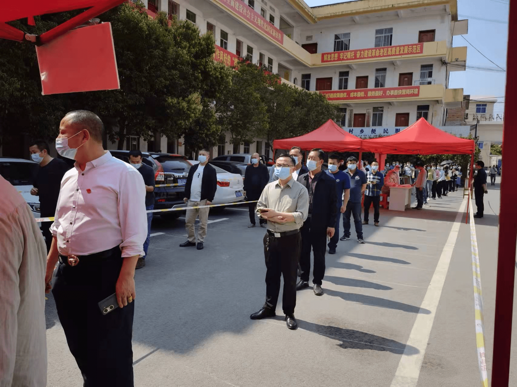 兴国县杰村乡卫生院组织开展核酸检测应急演练活动以练筑防以练备战