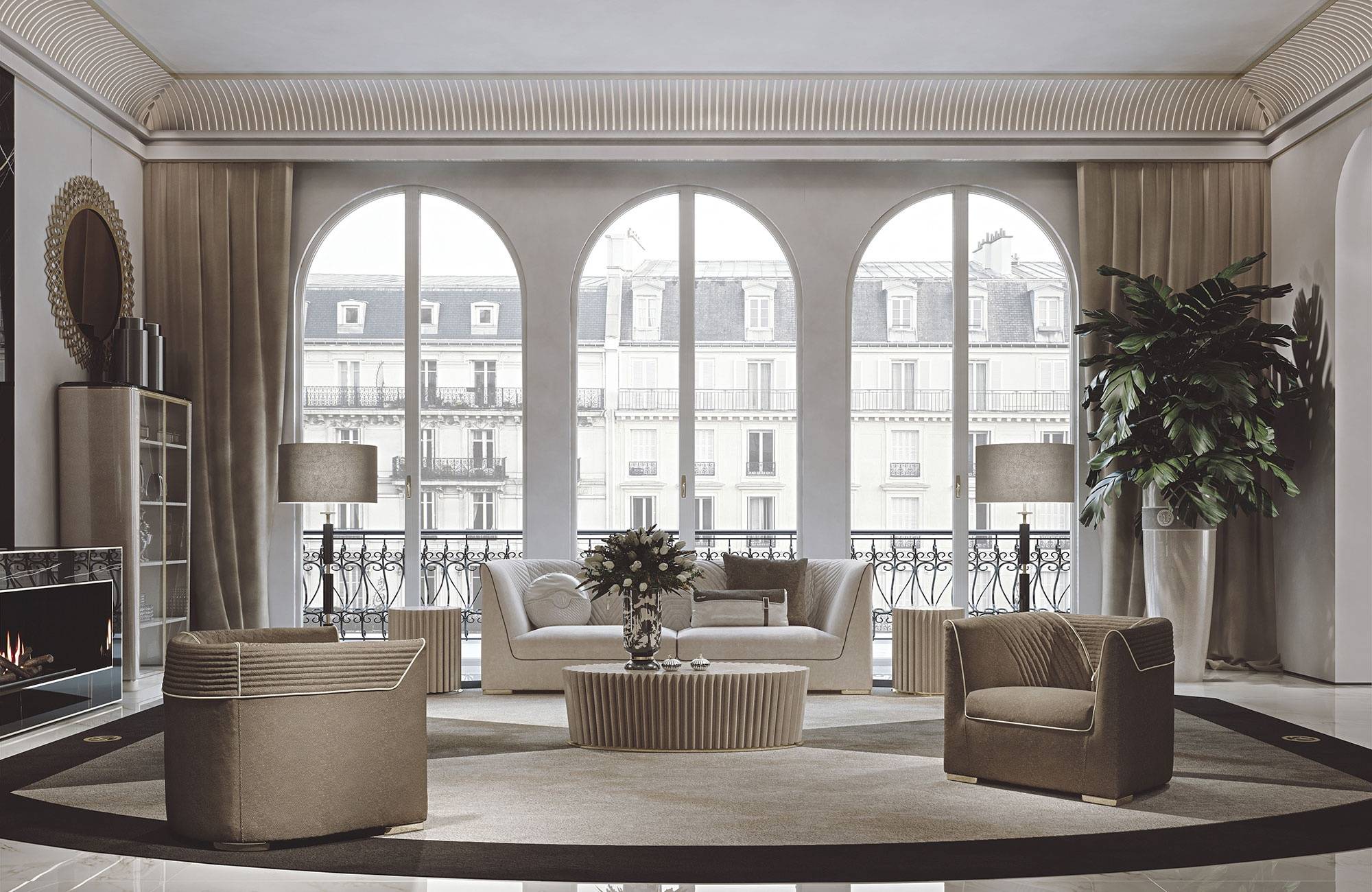 vittoriafrigerio奢华皮质家具的代名词