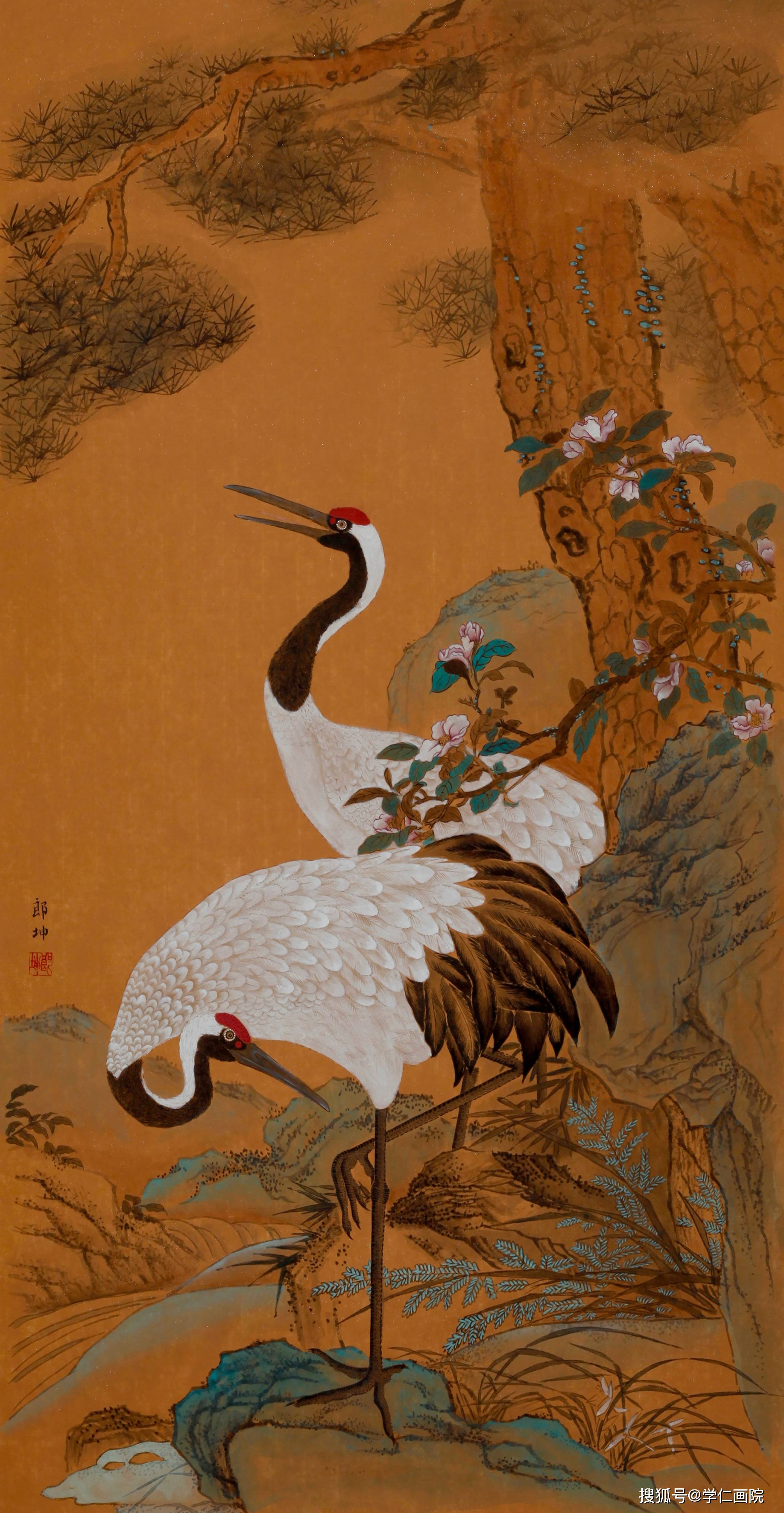 力追古法 推陈出新:青年画家郎坤的绘画艺术追求_齐鲁_传统_色彩