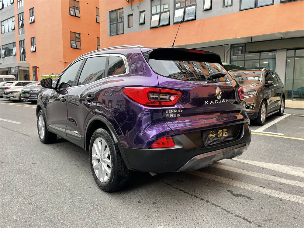 深圳汽车贴膜雷诺科雷嘉贴膜改色金属紫