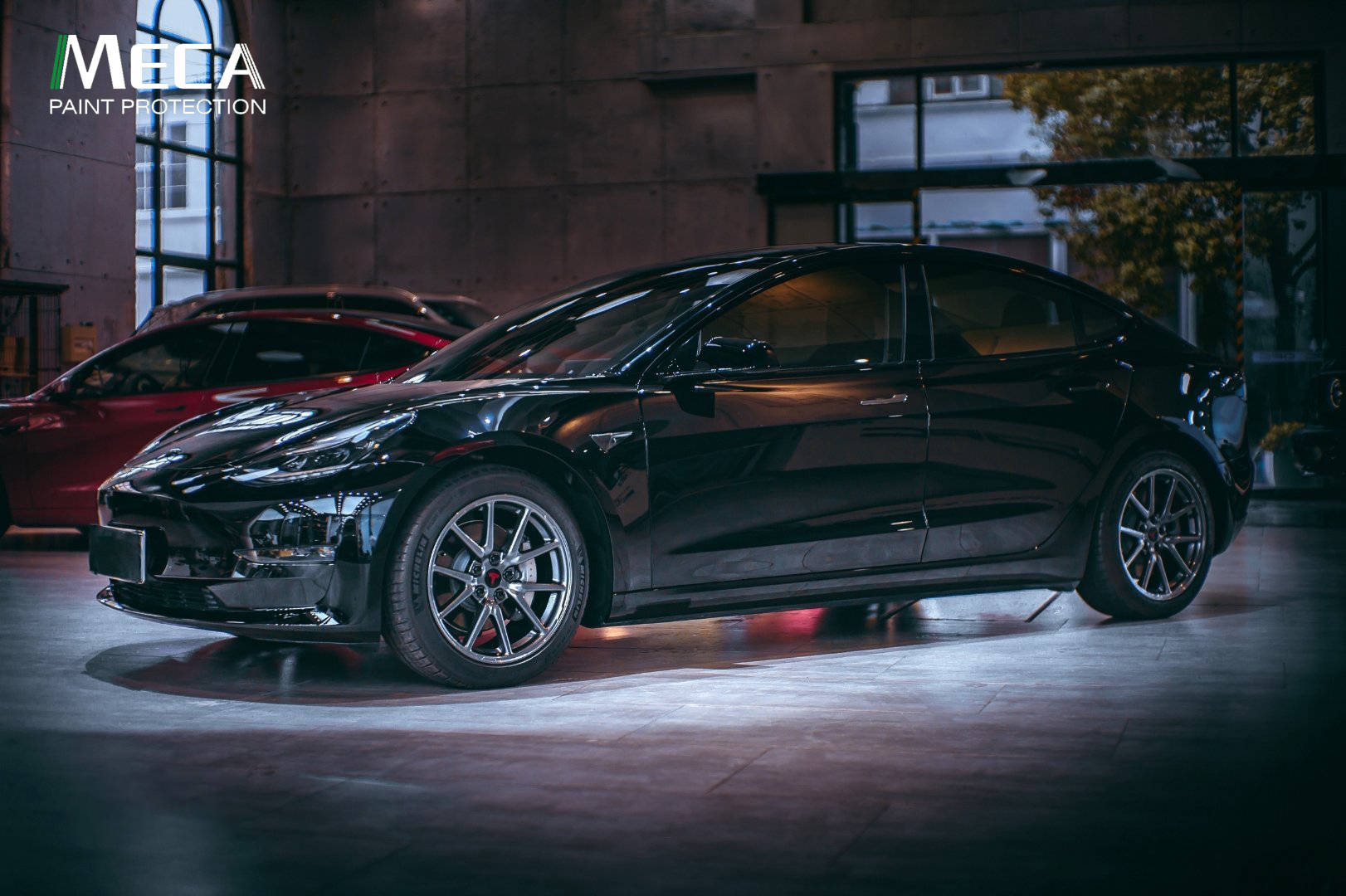 无锡贴改色膜案例暗夜黑黑要黑得有质感