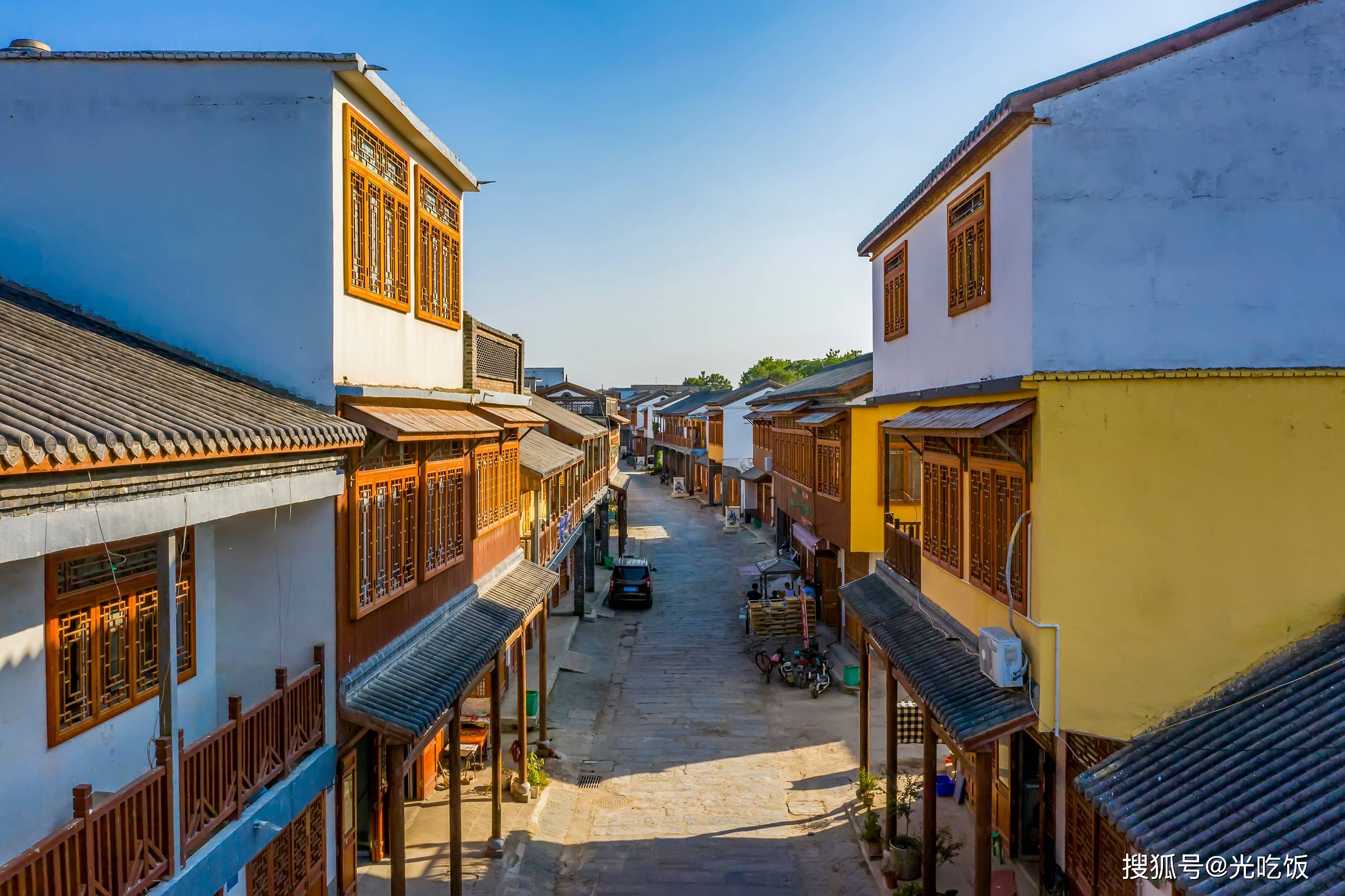 古镇文化旅游摄影丨涡河明珠千年古镇涡阳县义门风光拍摄_安徽_的发展