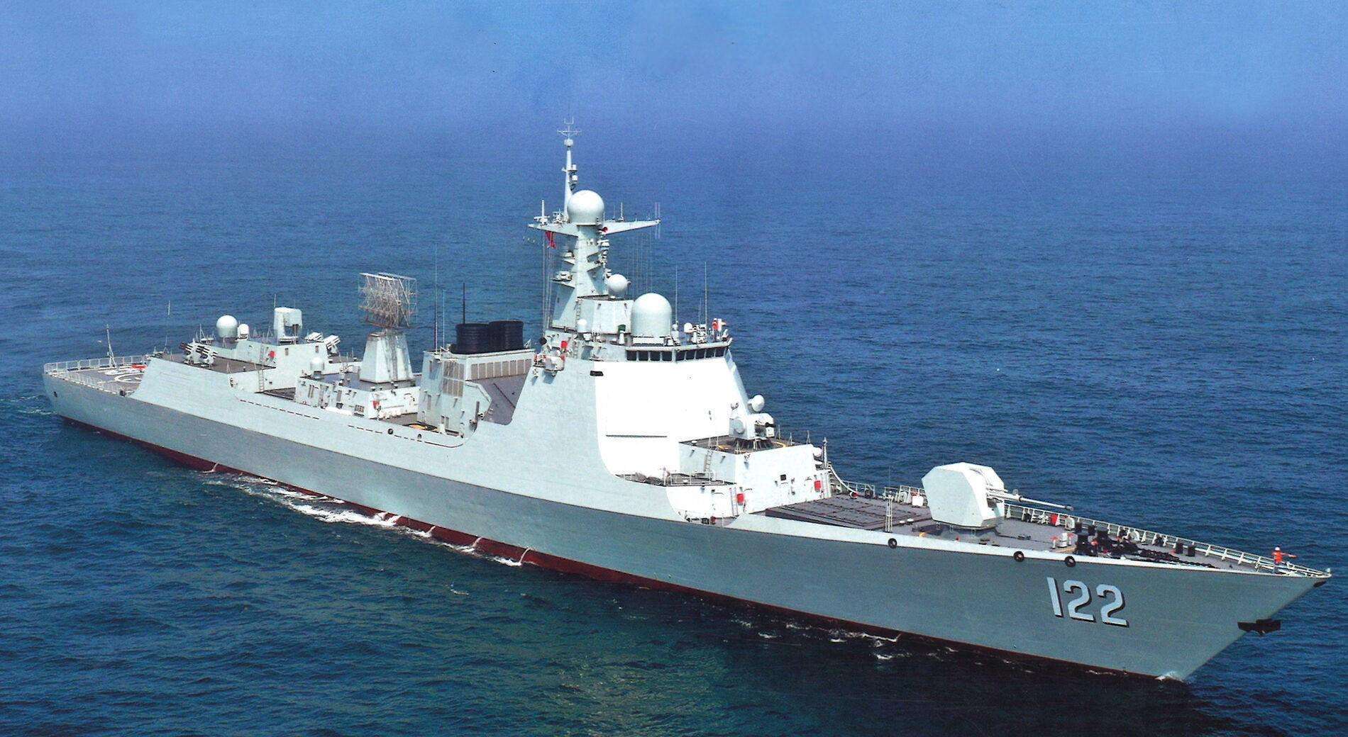 增强反隐身能力的052dl驱逐舰那么为何海军新一轮"下饺子"被052d拔得