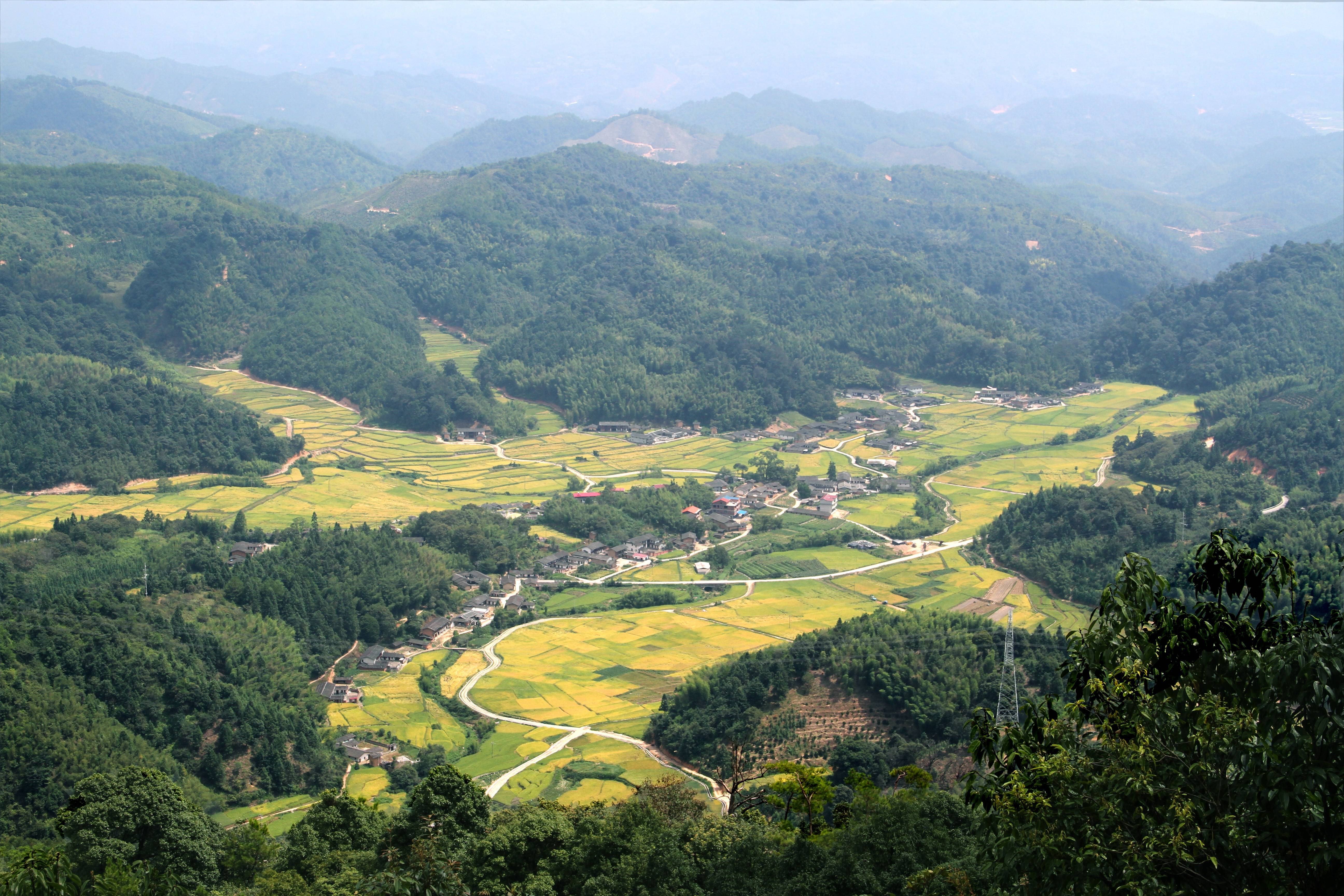 1,福建省永安市小陶鎮石峰村全景(管其乾 攝影) - 副本廣義長征路上的