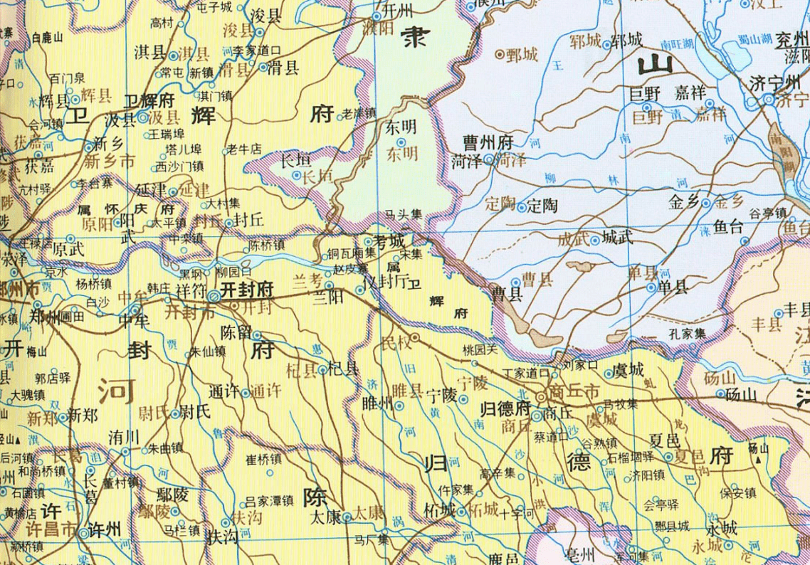 清朝雍正至光绪时河南一县在90年间为何在两个府之间变来变去
