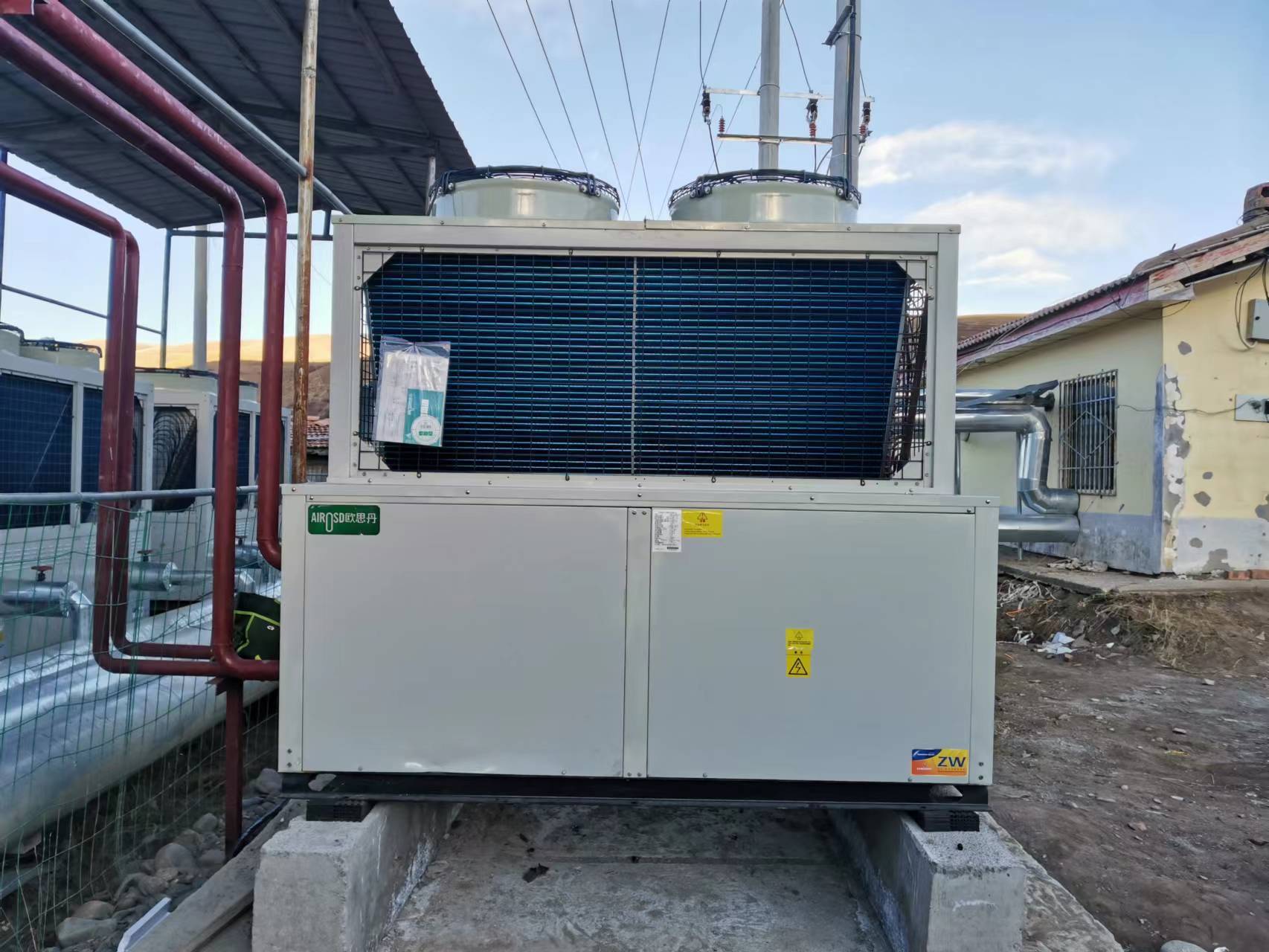 欧思丹热泵硬核力量挑战极寒35高温出水85