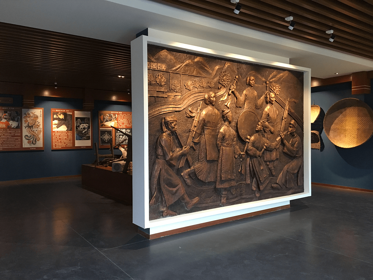 展厅浮雕设计-搜狐大视野-搜狐新闻