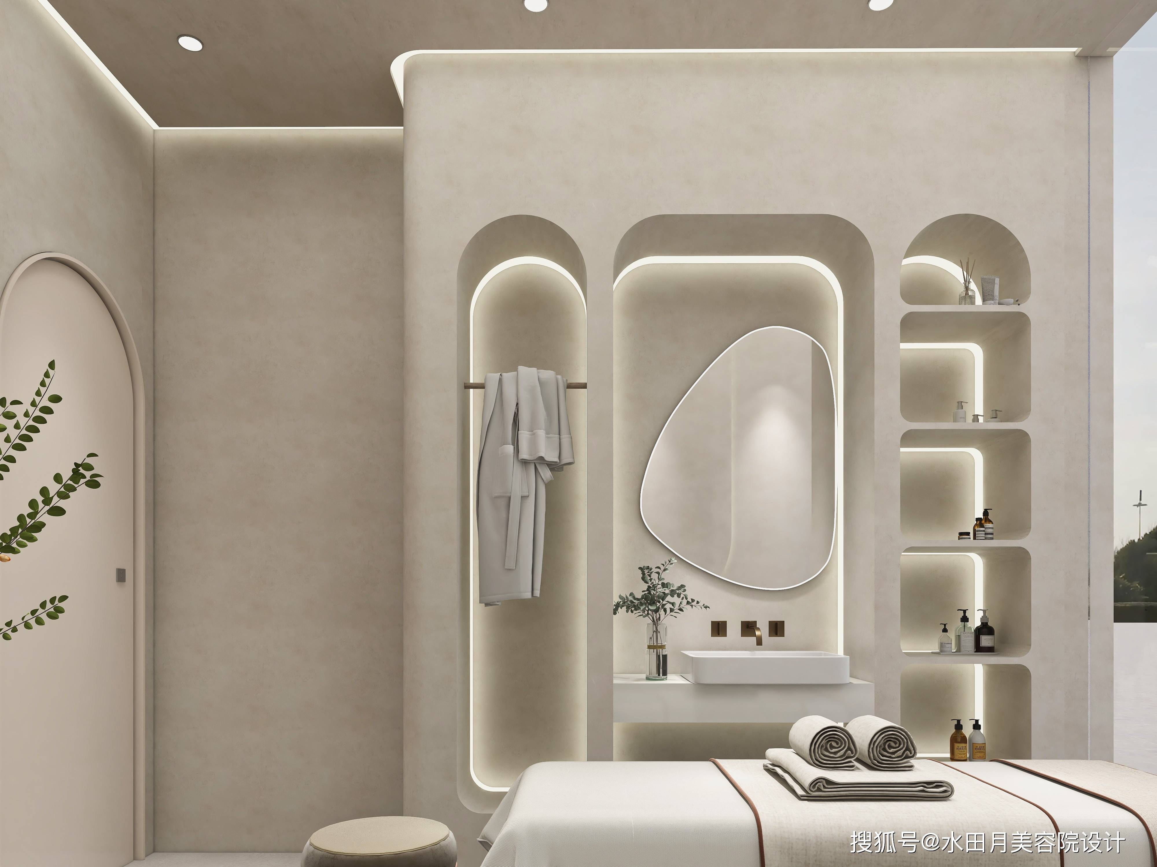 风格 美容店设计效果图 美容店装修 美容店装修设计效果图 美容工作室