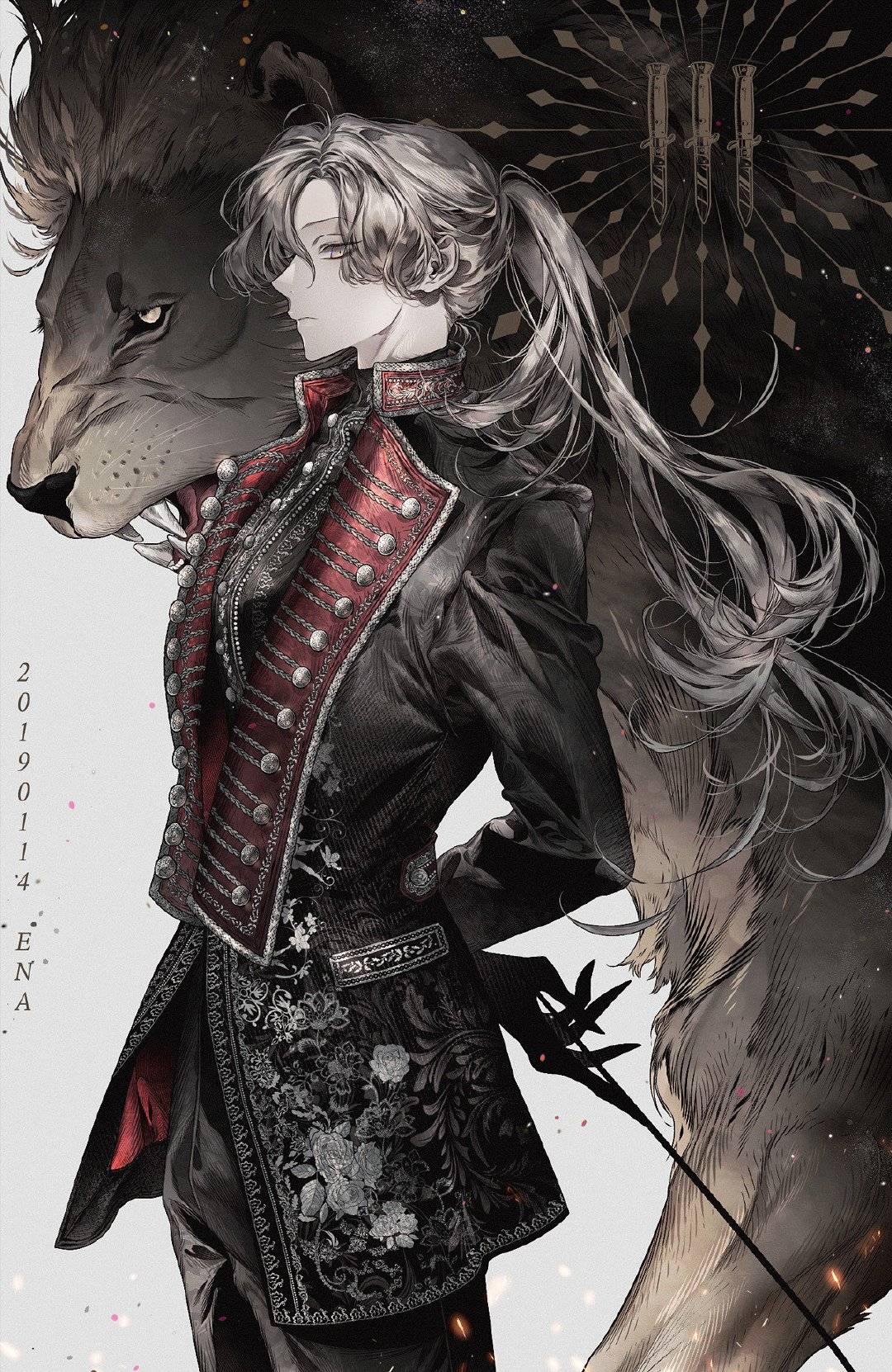 华丽宫廷风画师ena