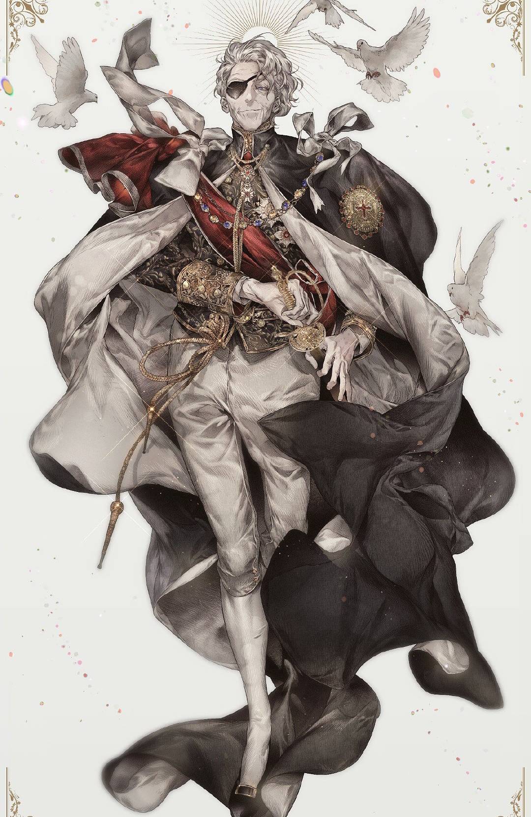 华丽宫廷风画师ena