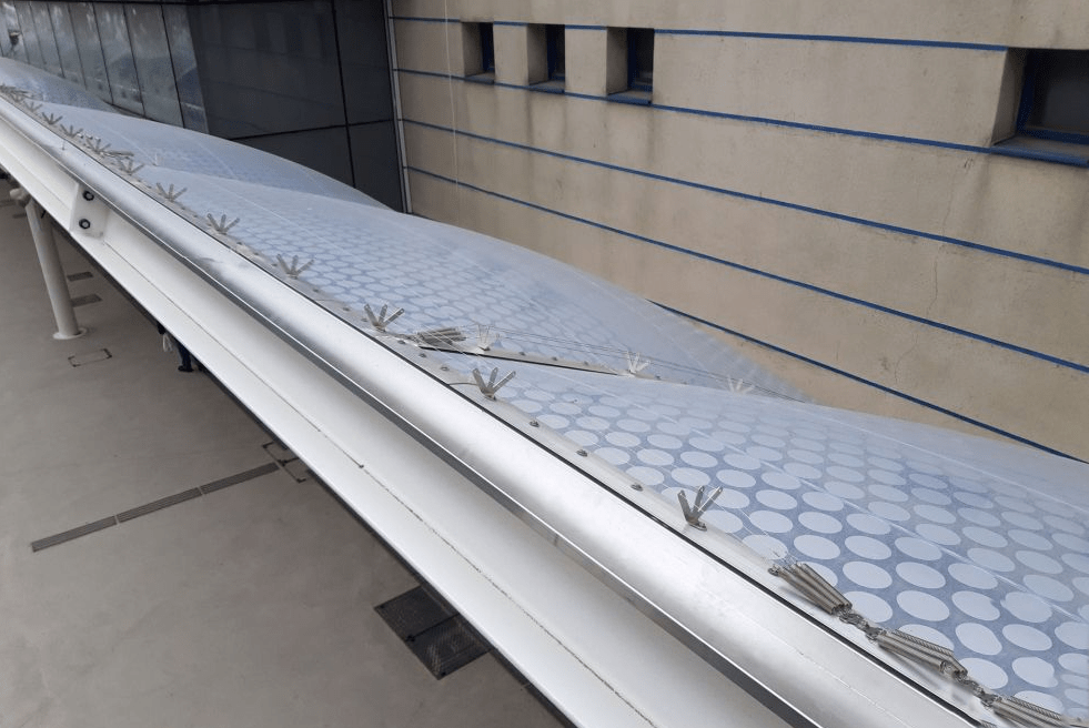 etfe膜结构汽车站遮阳蓬