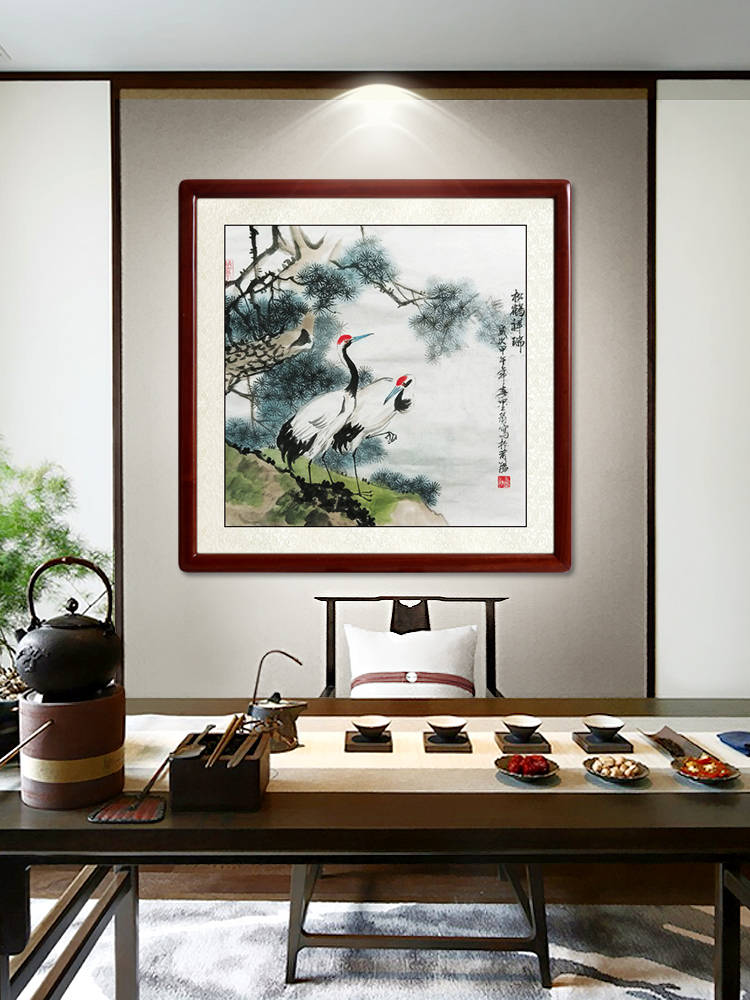 仙鹤挂画有讲究这些挂放宜忌你注意了没