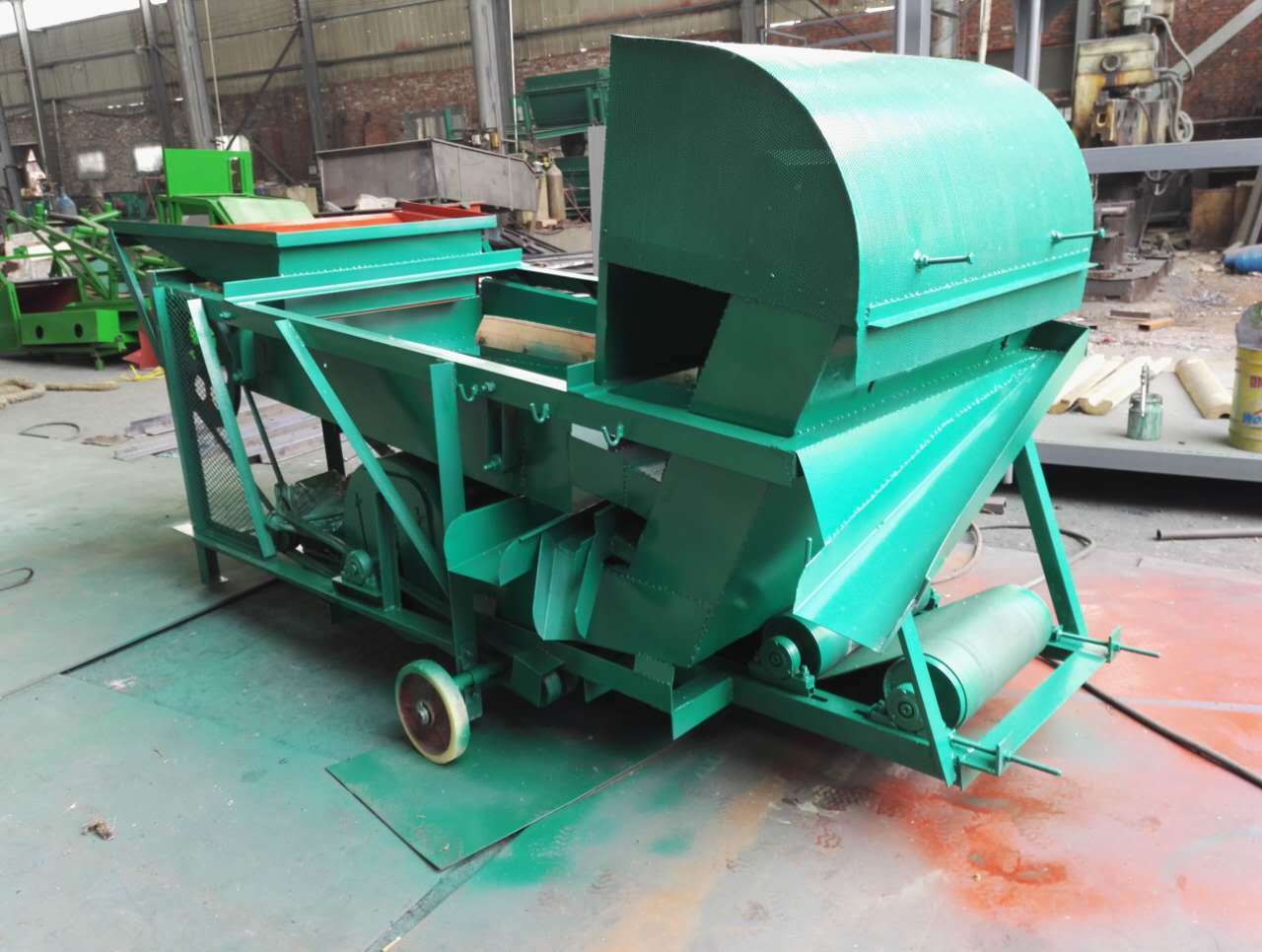 小麦筛选机稻谷除杂清理筛玉米风选筛大豆过筛机