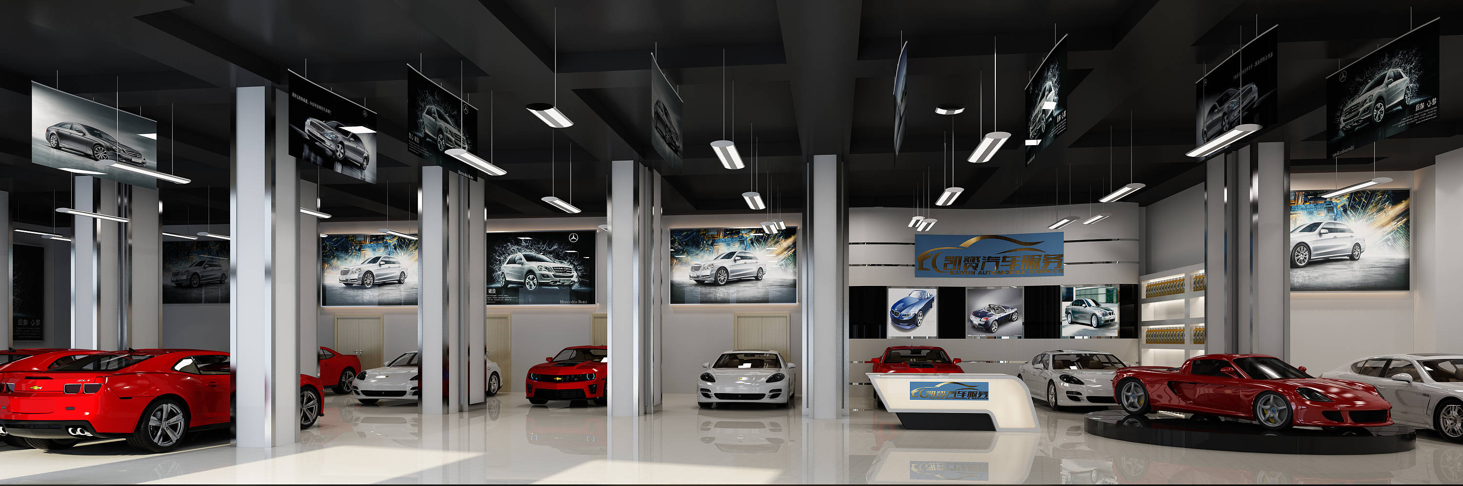 合肥汽车4s店如何装修合肥4s店装修效果图