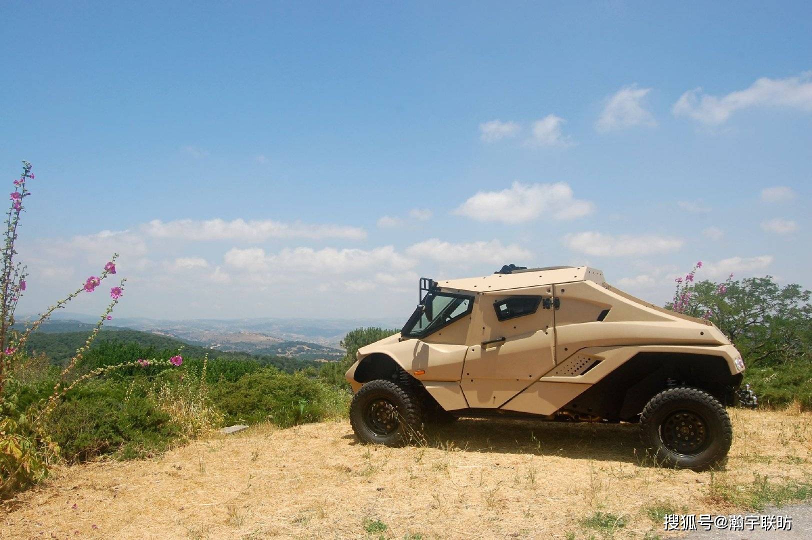 以色列plasan公司的wilder4x4轻型装甲车