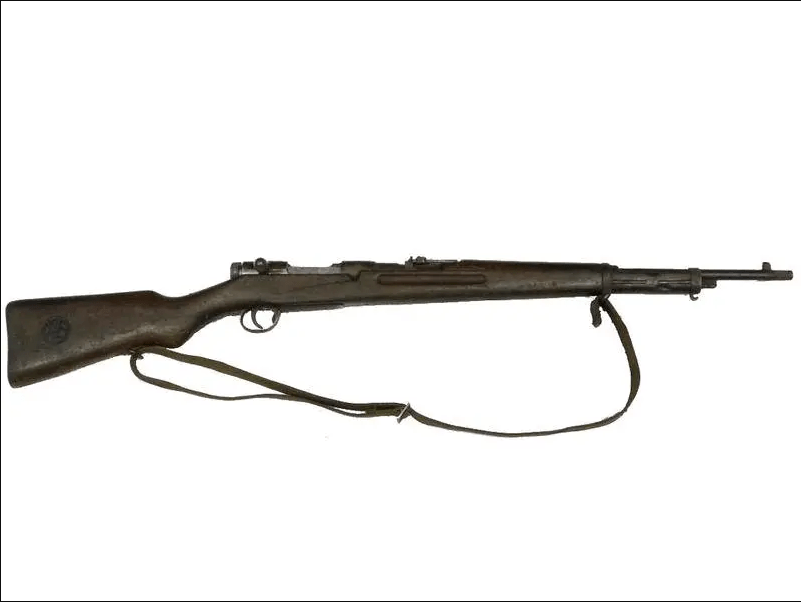 抗日战争时期华北地区汉奸伪军专用的辛巳式步枪