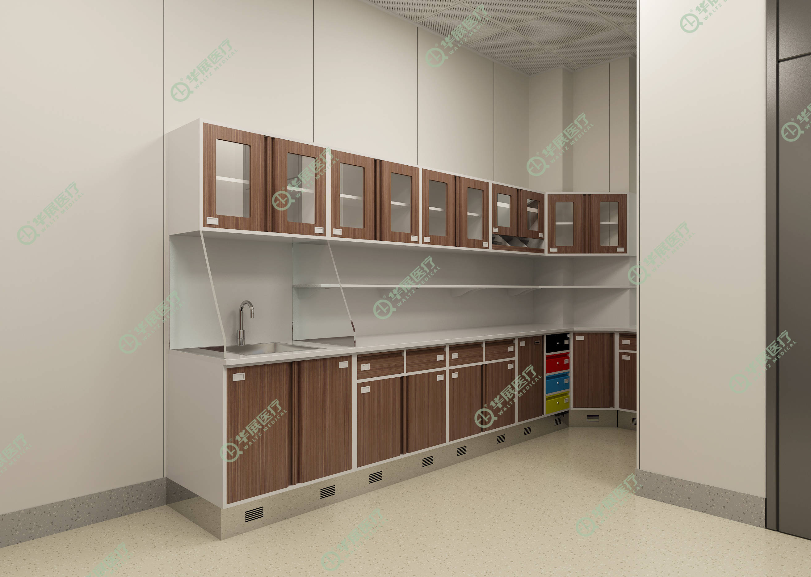 医院治疗柜功能特点有哪些_医疗_家具_标识