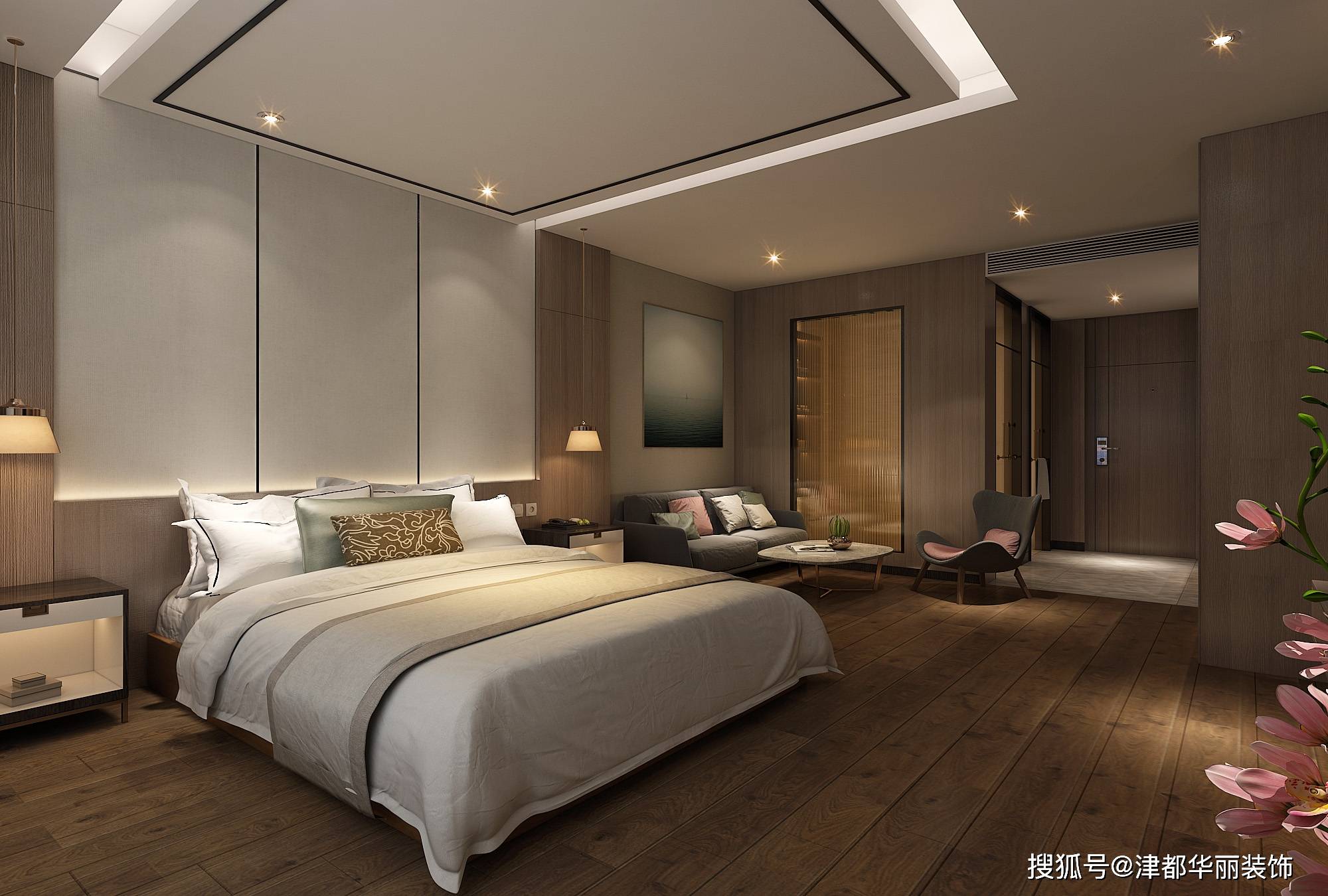 银川装修公司津都华丽银川凯仕达酒店装修设计方案鉴赏