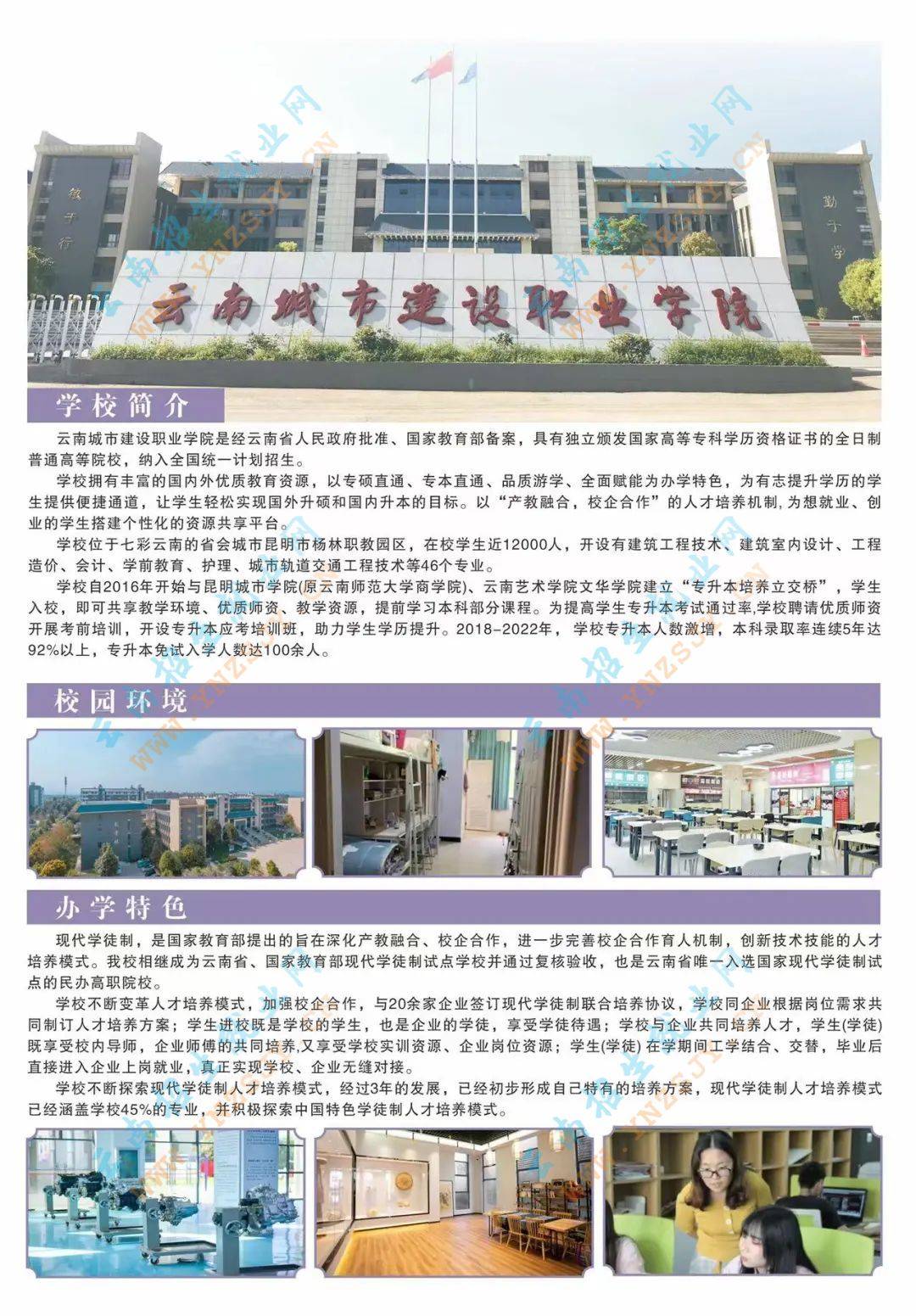 云南商务职业学院位置图片