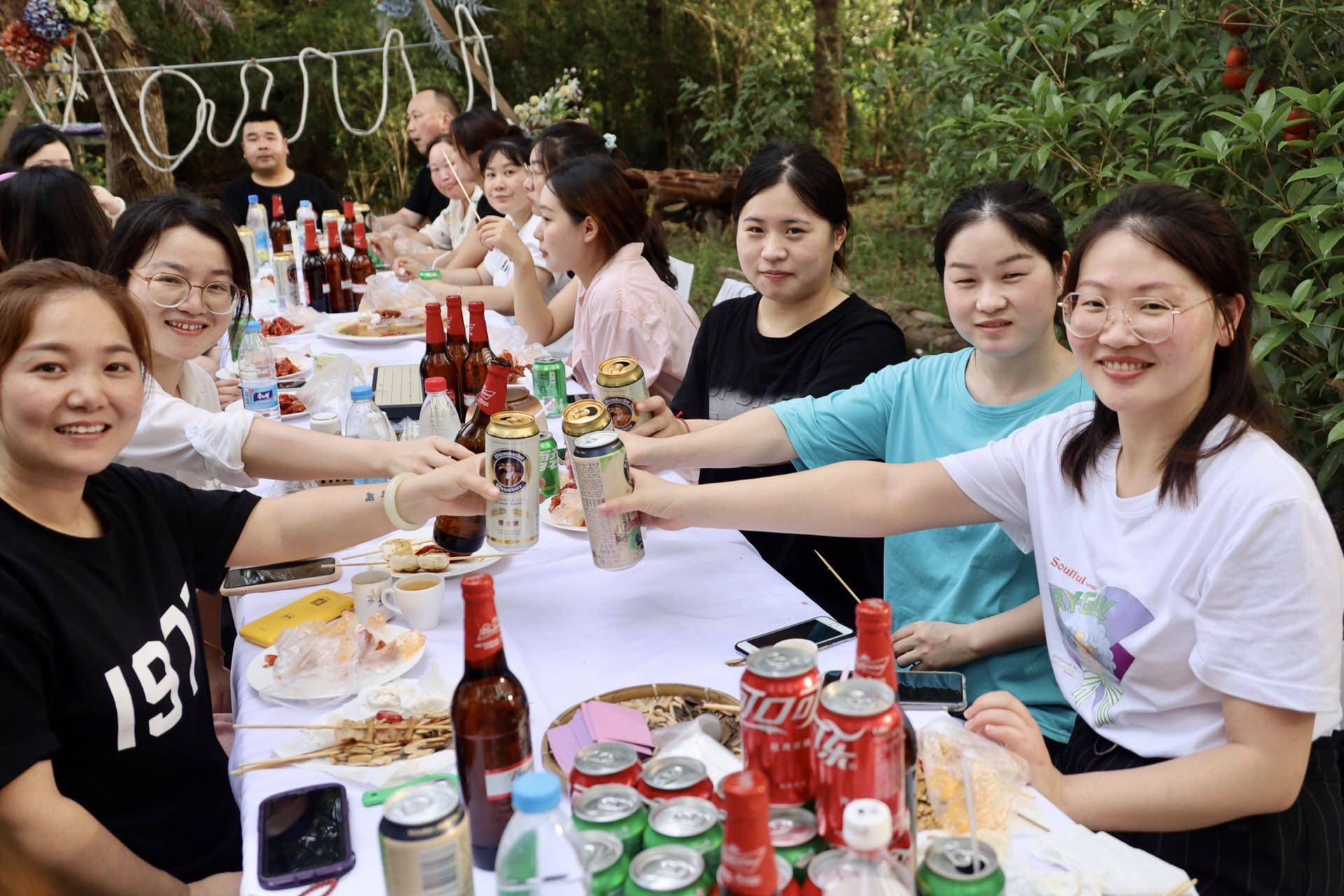 燃情盛夏不负韶华山屿海康养上海区夏日团建圆满收官