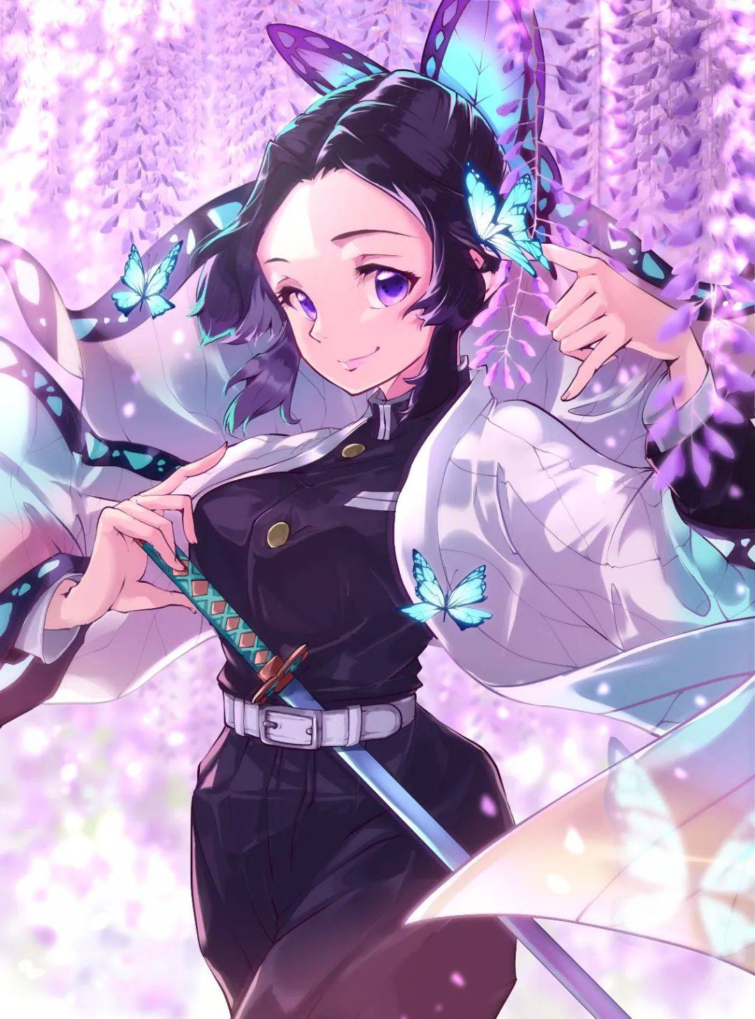 蝴蝶 忍 背景 图 (98) 사진