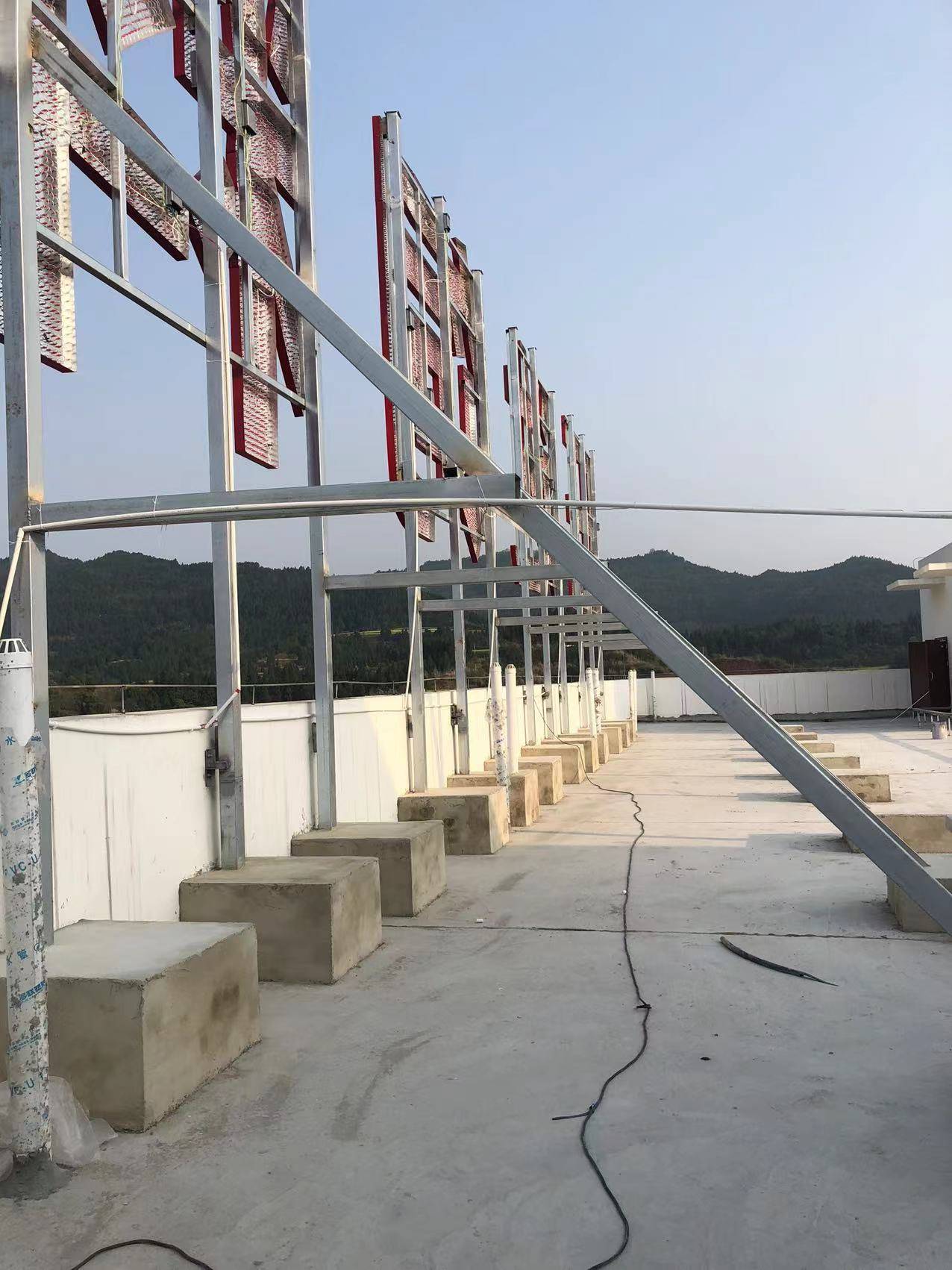 南充楼顶广告字,楼顶大字发光字设计制作安装