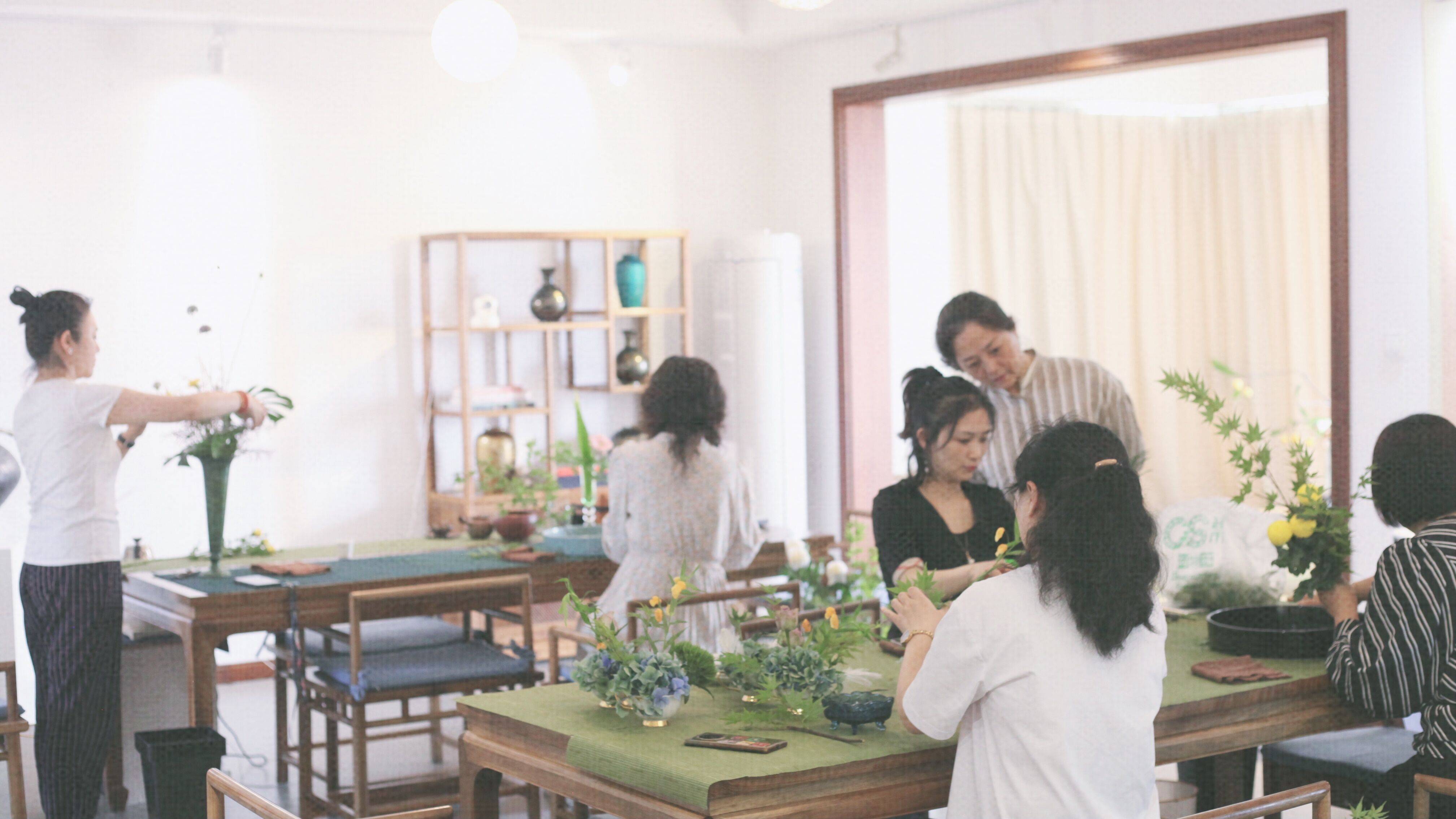 西安蘭印象小原流花道|生活美学课堂