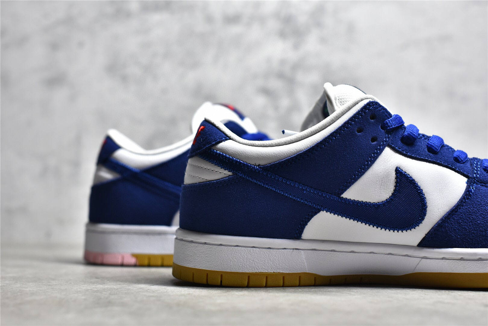 耐克nike sb dunk low loe angeles dodgers 白蓝洛杉矶道奇休闲板鞋