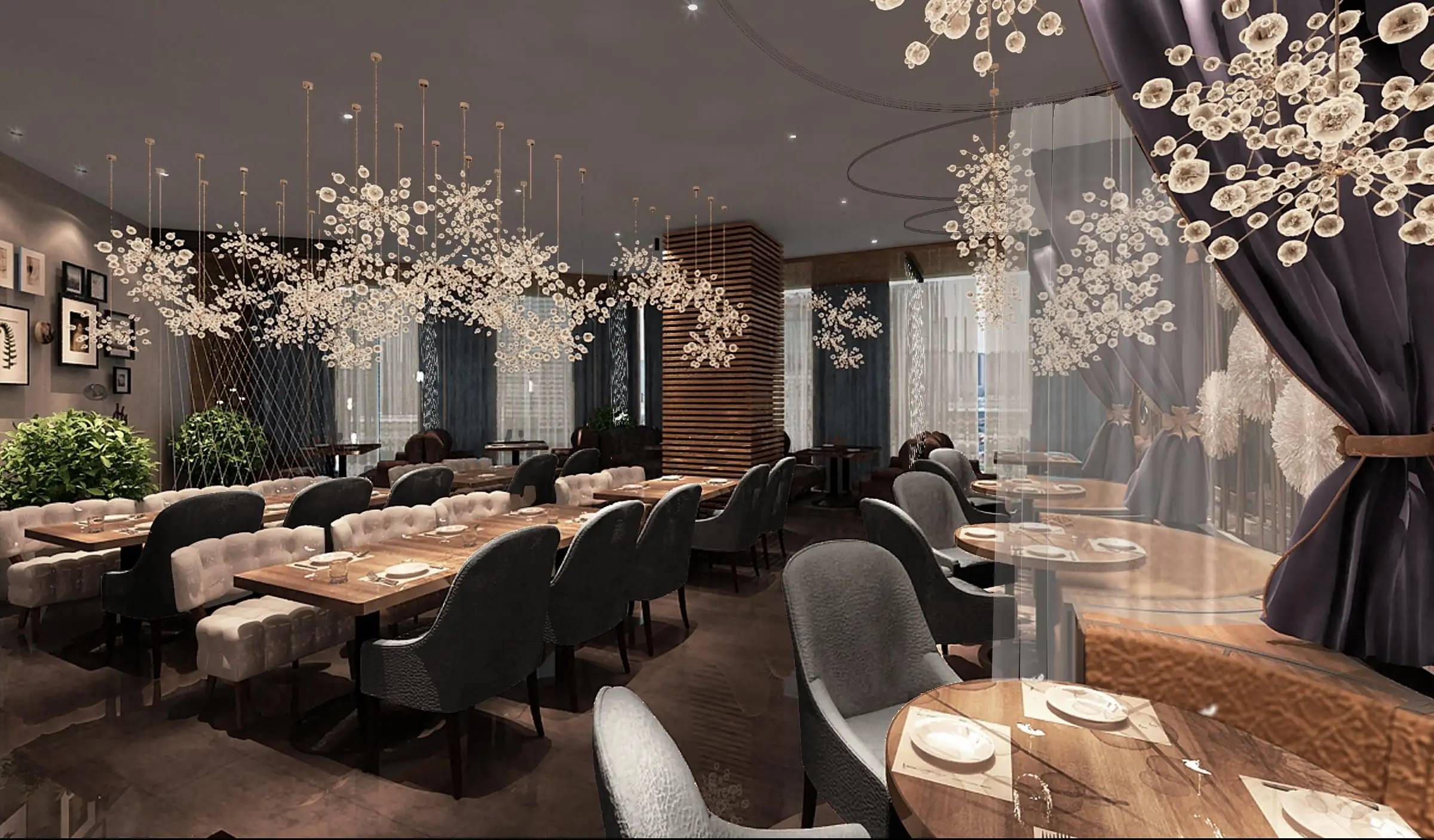 原创四川荣屹建筑装饰年轻人钟爱的成都西餐厅装修设计