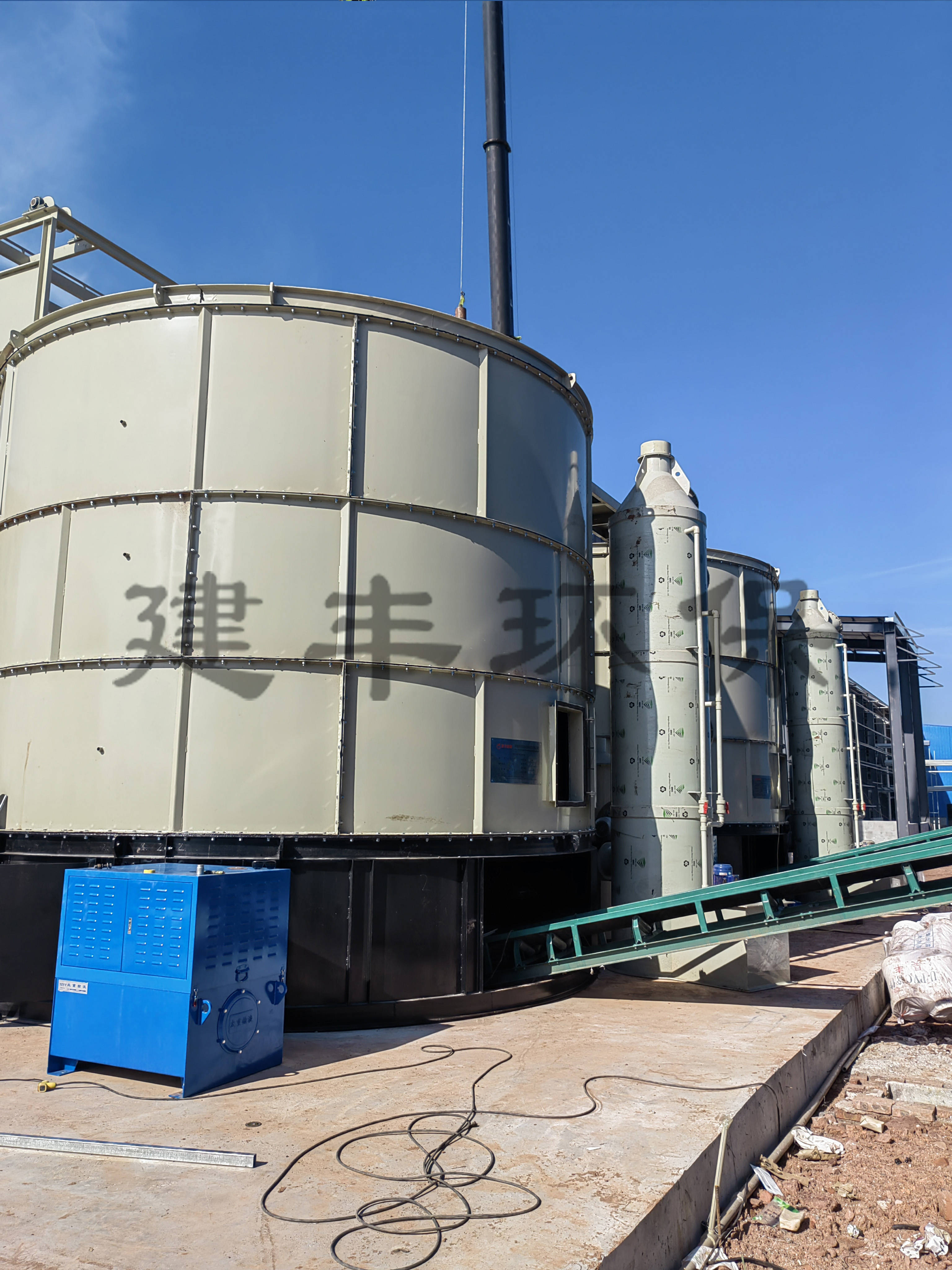 鸡粪发酵罐的作用及发酵原理 粪污发酵罐的产品特性