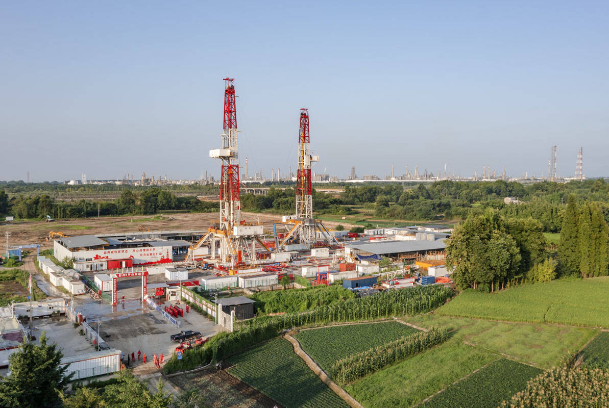 四川成都川西气田斩获日产近百万方高产井