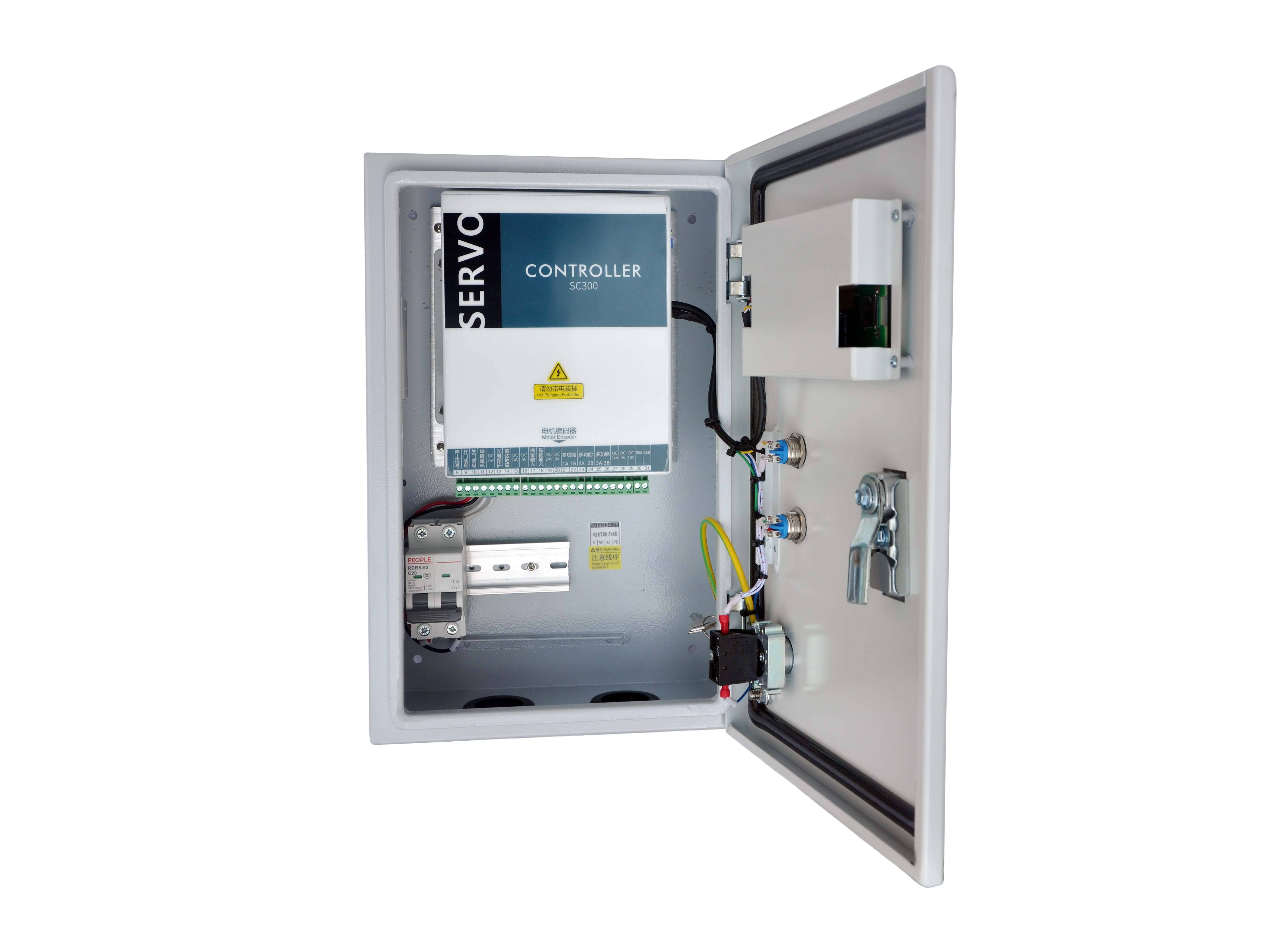 科威电机快速门控制箱43寸彩色触摸屏显示