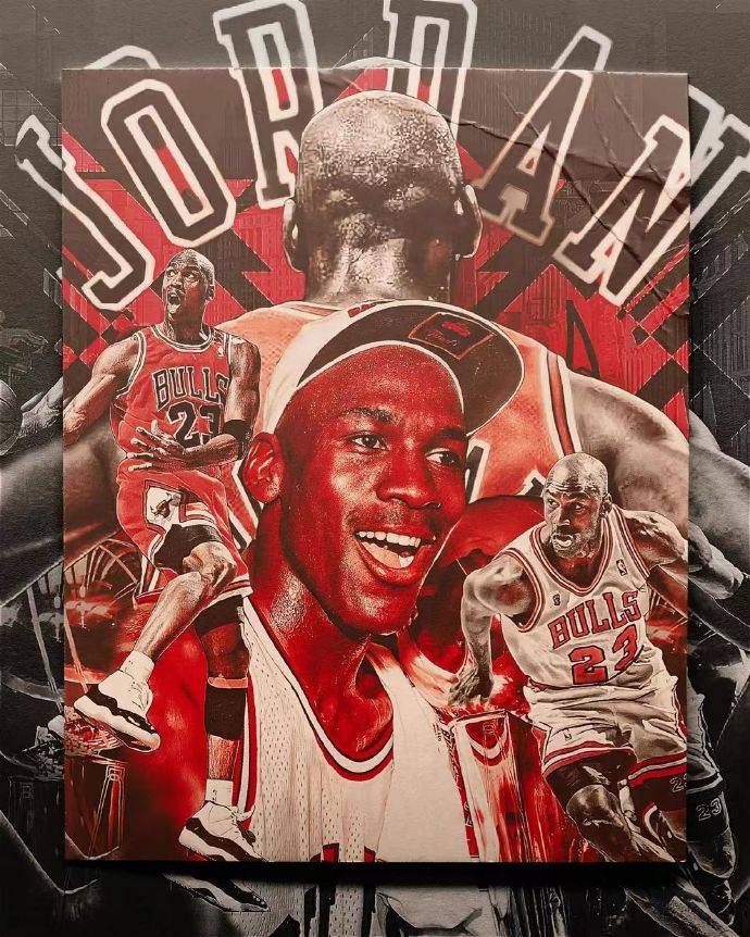 组图nba球星壁纸分享乔丹科比老詹酷炫画风