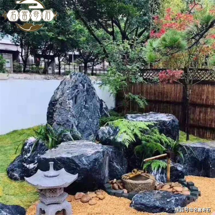 萍乡景观黑山石-黑山石现货-庭院造景观赏石-搜狐大视野-搜狐新闻