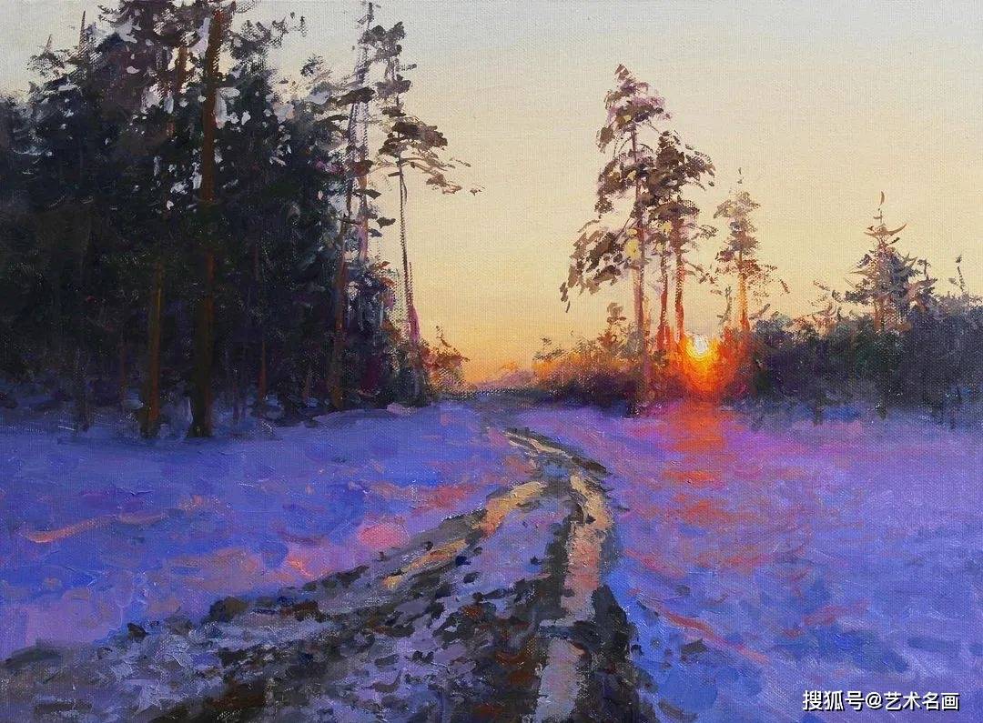 仙境般曼妙｜俄罗斯画家Vagin Evgeny风景油画-搜狐大视野-搜狐新闻