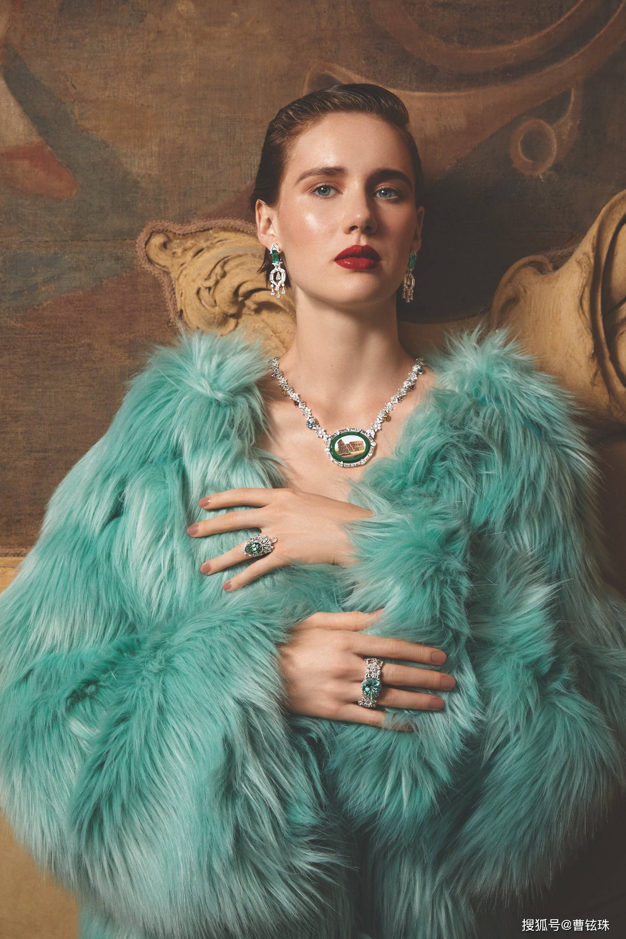 德国超模伊莎贝尔,古驰系列珠宝代言摄影-搜狐大视野-搜狐新闻