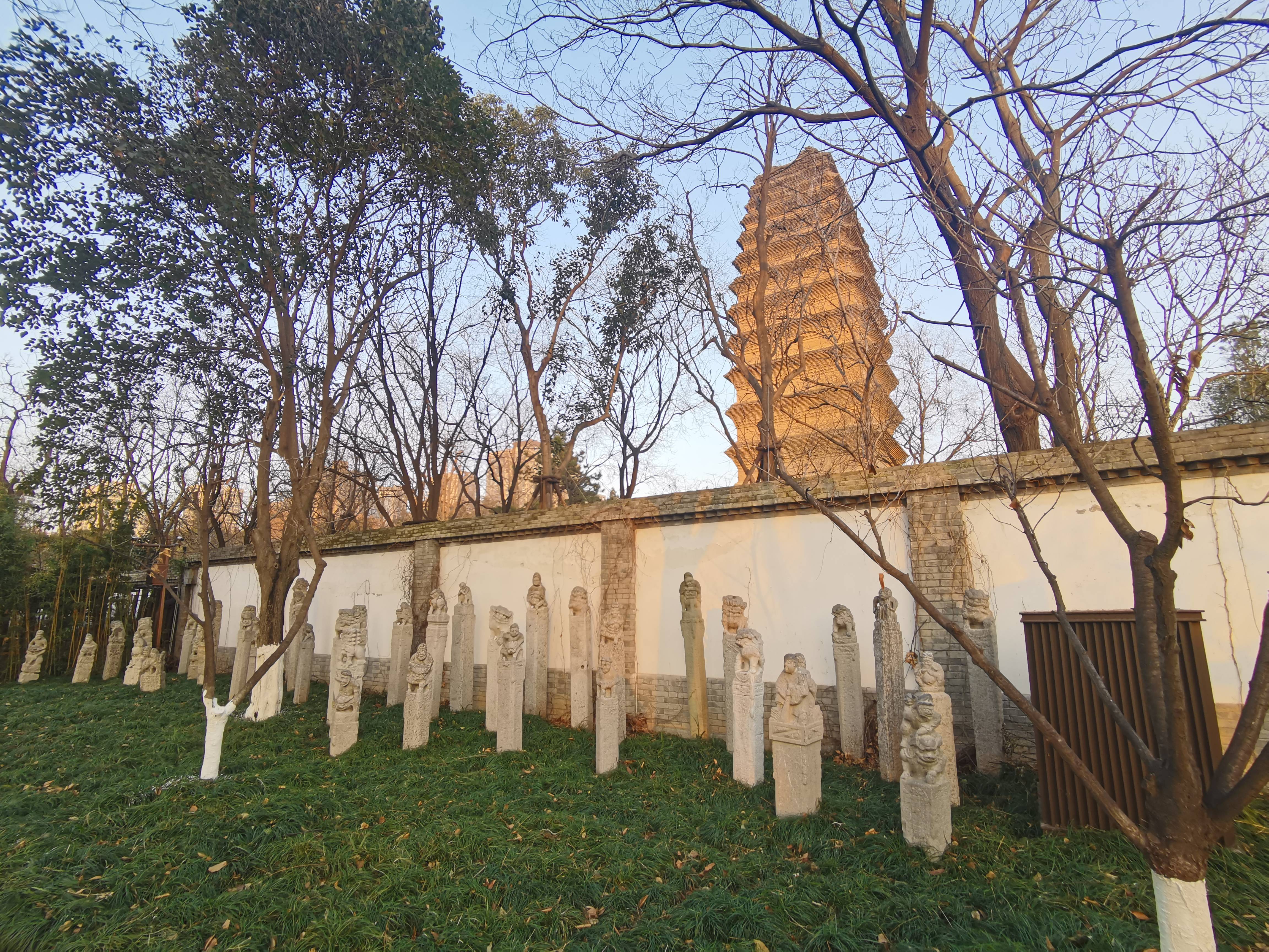 西安旅游 唐荐福寺遗址和小雁塔游记