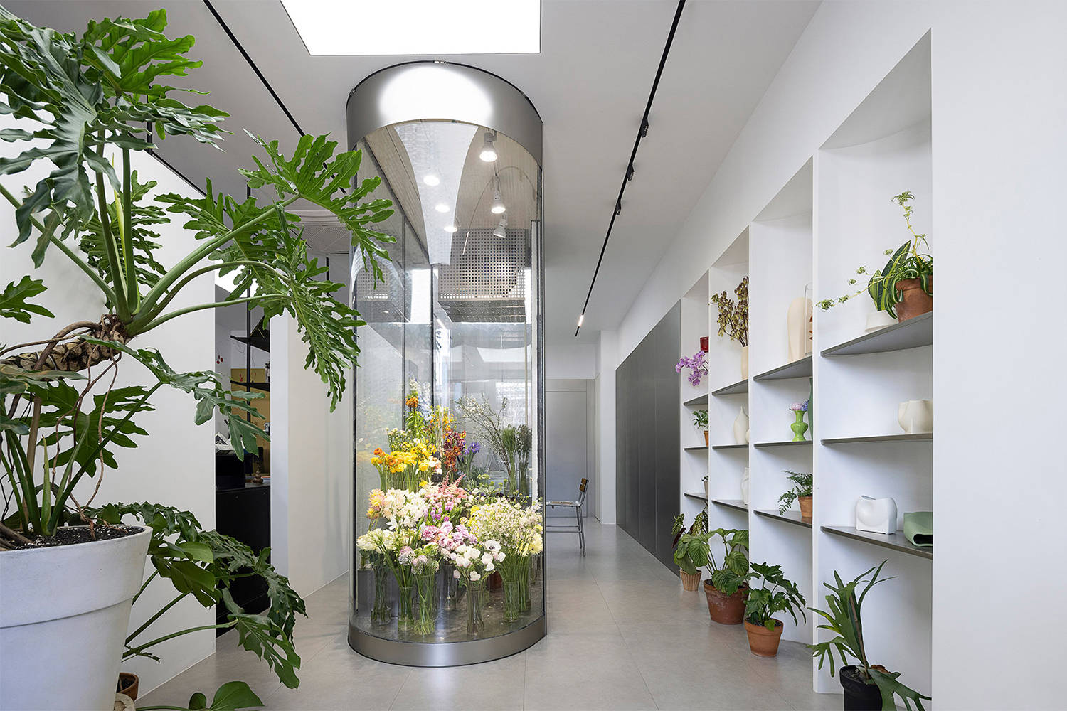 100平书店&花店设计|安静的舒适_空间_花园里_方式