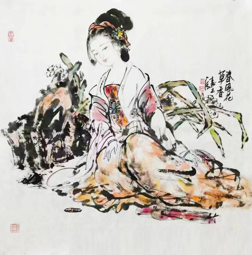 唐风宋韵铸画魂,融汇中西写风流——品读"中国百杰"国画家李立辰的新