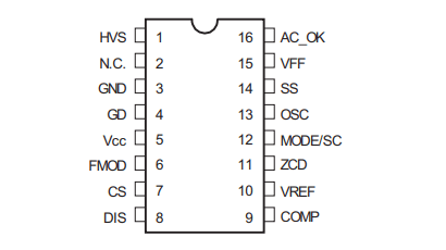 l6566bh pwm控制器原装规格参数及引脚配置图_操作_频率_模式