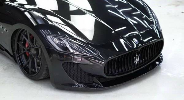 "黑武士"玛莎拉蒂gt改装airbft气动避震案例_搜狐汽车_搜狐网