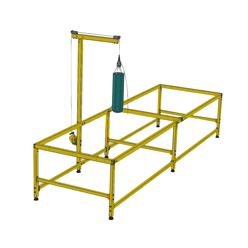 墙体抗冲击和吊顶静载试验装置试验仪建筑用轻钢龙骨gbt11981_mm_砝码