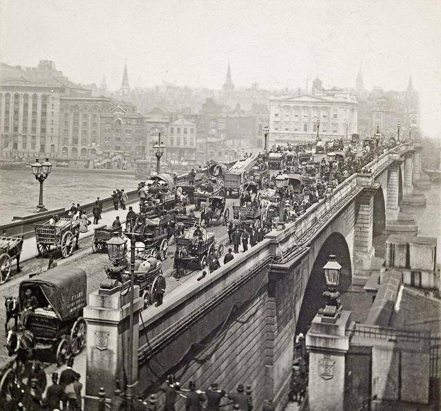 看看上个世纪的世界,1900年的伦敦已汽车满地_日本_lee_年左右