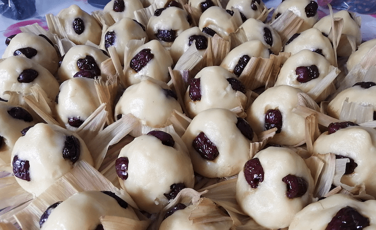 软糯香甜可诱人的黄米面粘窝窝_红枣_时候_方法