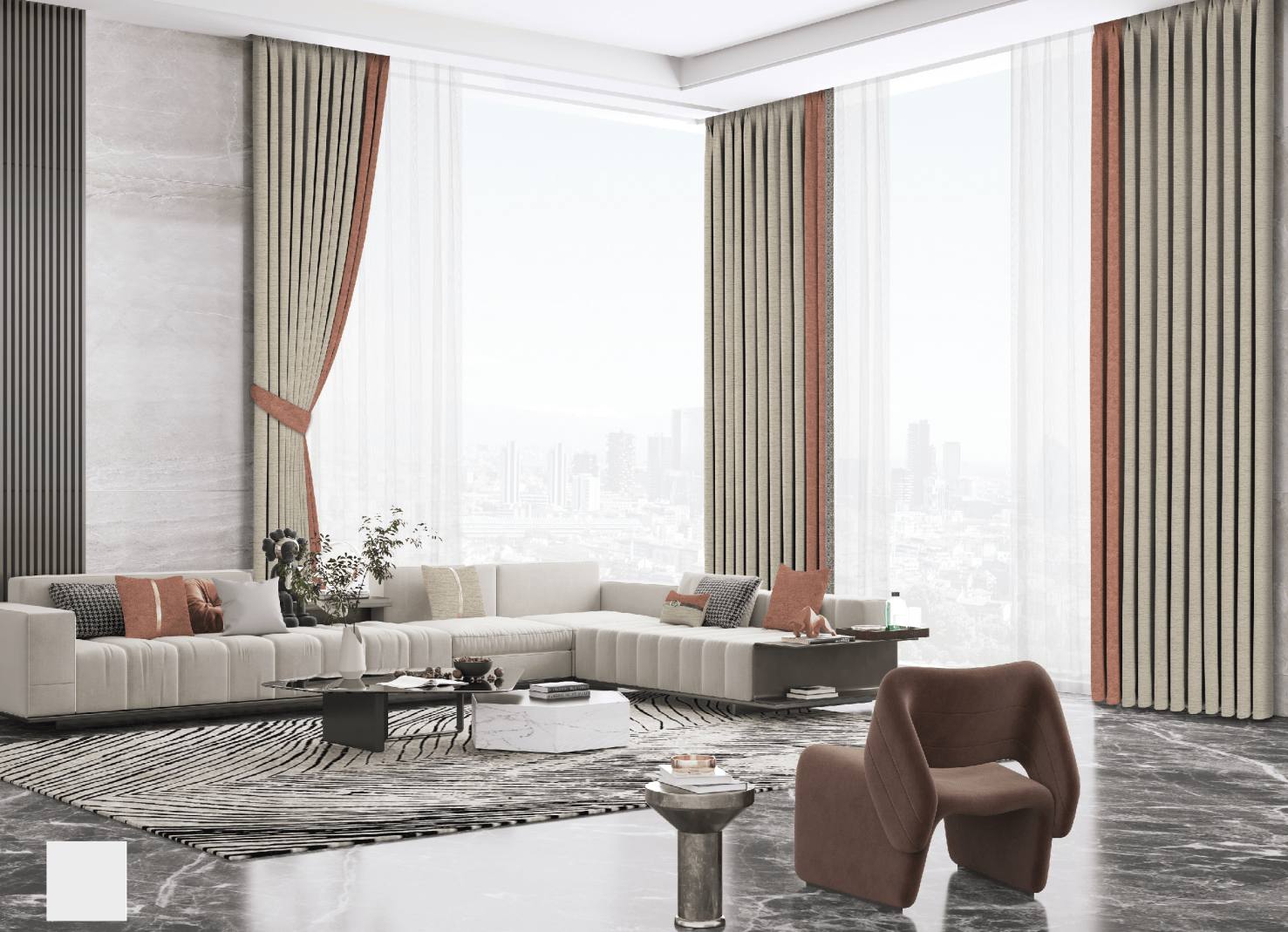 特伟达5g窗帘丨现代简欧,演绎优雅风骨_风格_色彩_空间