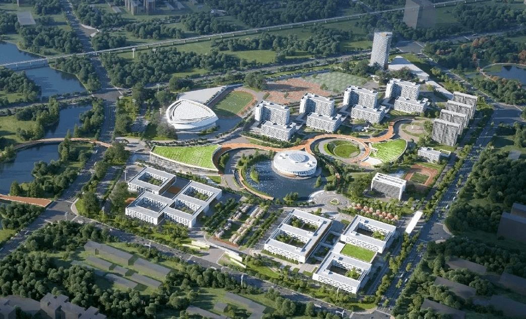 中铁十九局承建方城第一所大学河南工业职业技术学院东(方城)校区开年