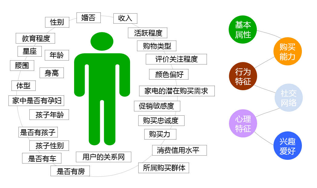 客户画像的内容有哪些图片