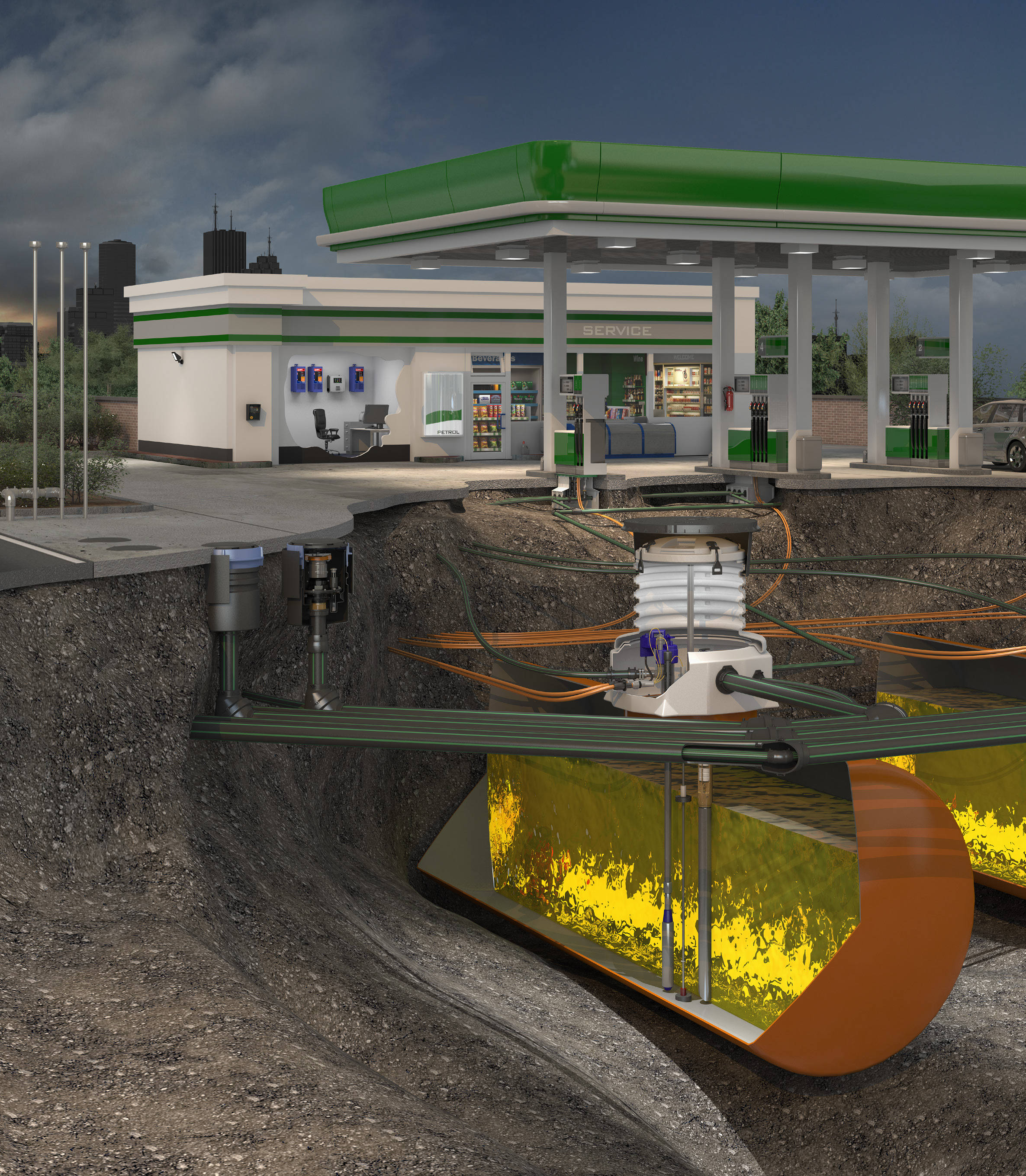 加油站潜油泵示意图返回搜狐,查看更多